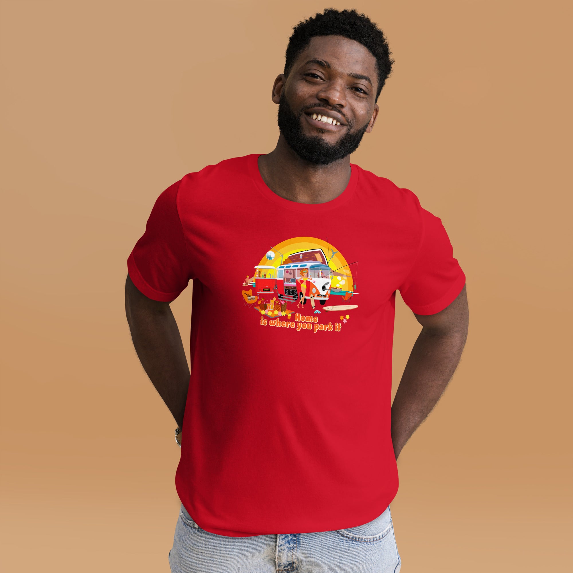 Unisex cotton t-shirt Ultra Combi on bright colors
