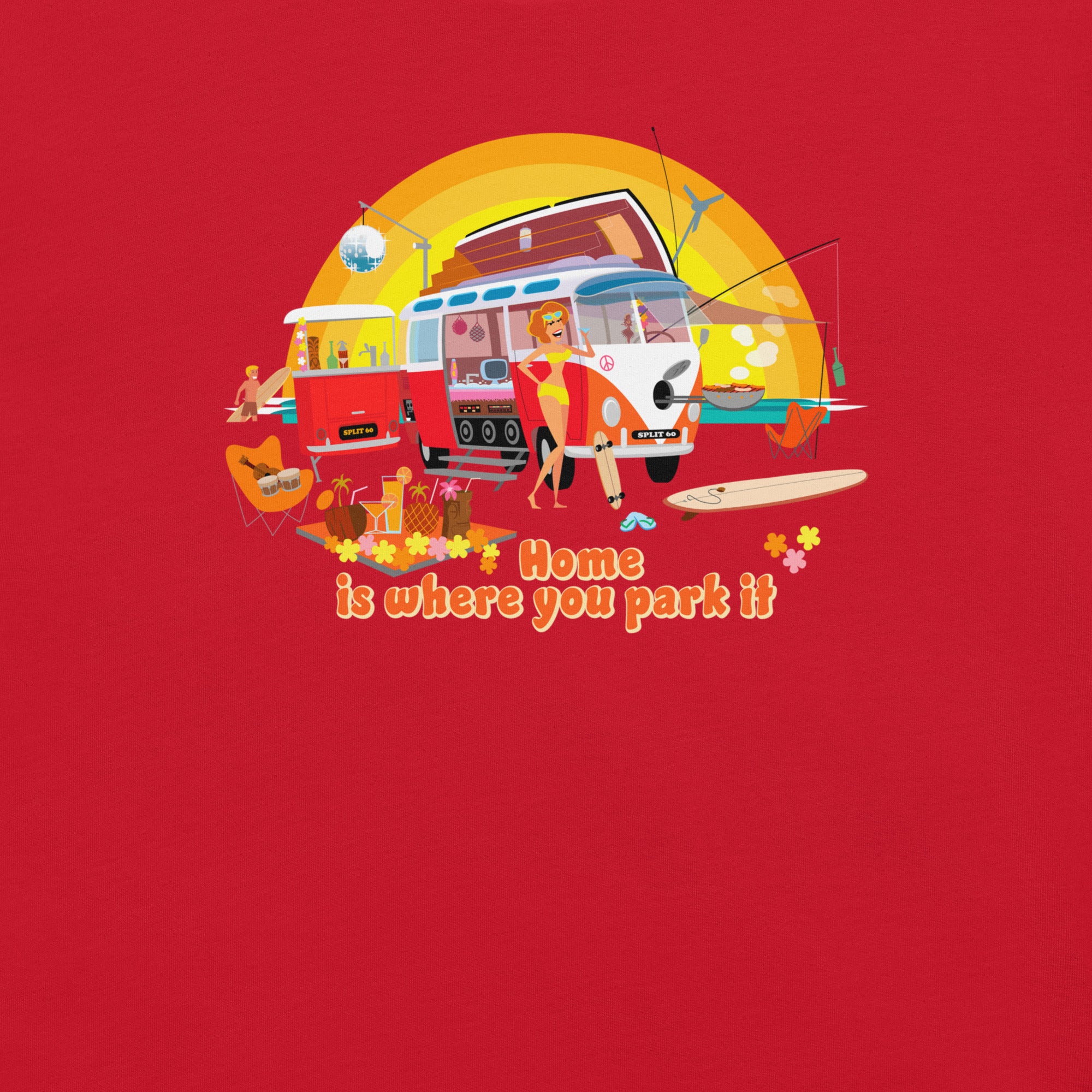 Unisex cotton t-shirt Ultra Combi on bright colors