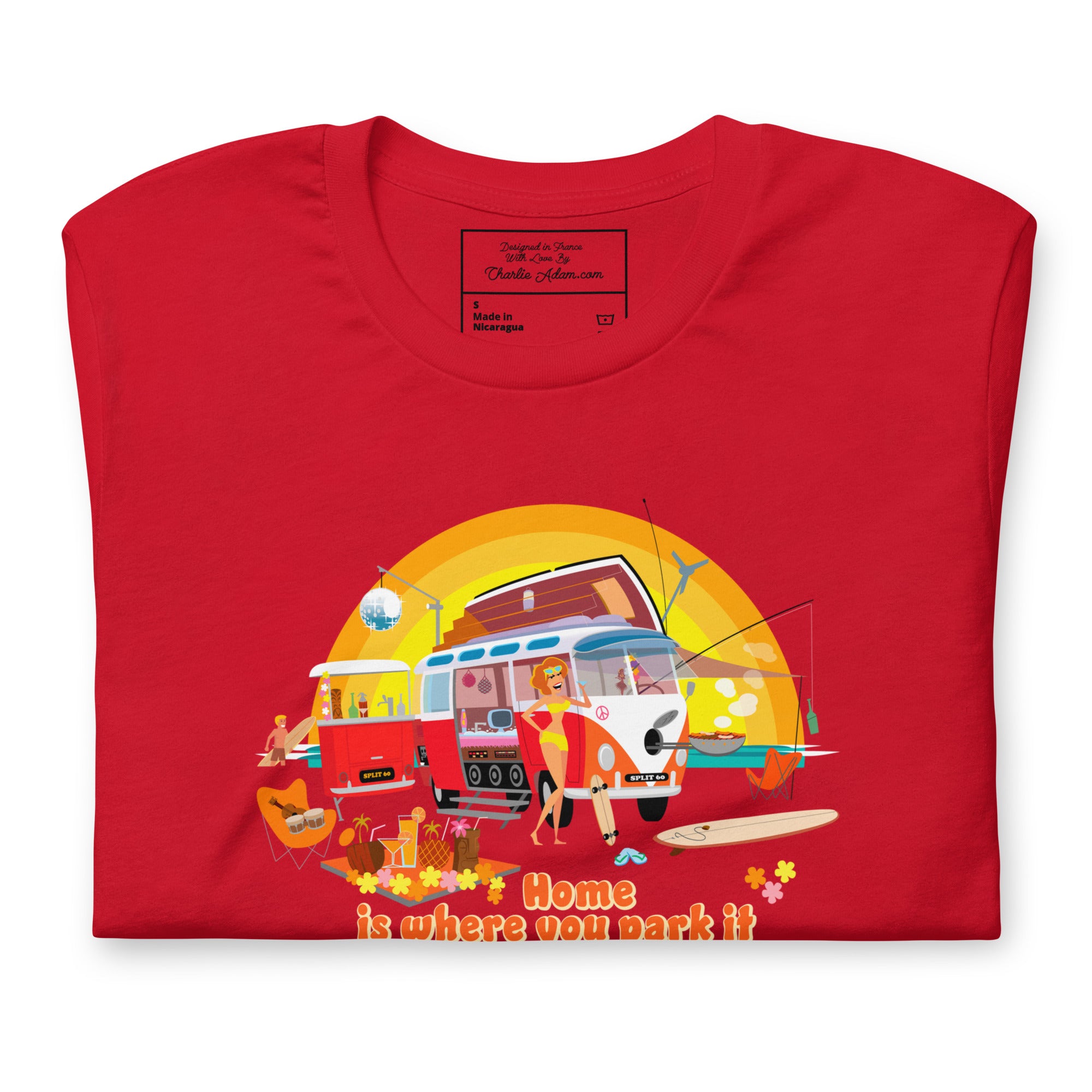 Unisex cotton t-shirt Ultra Combi on bright colors