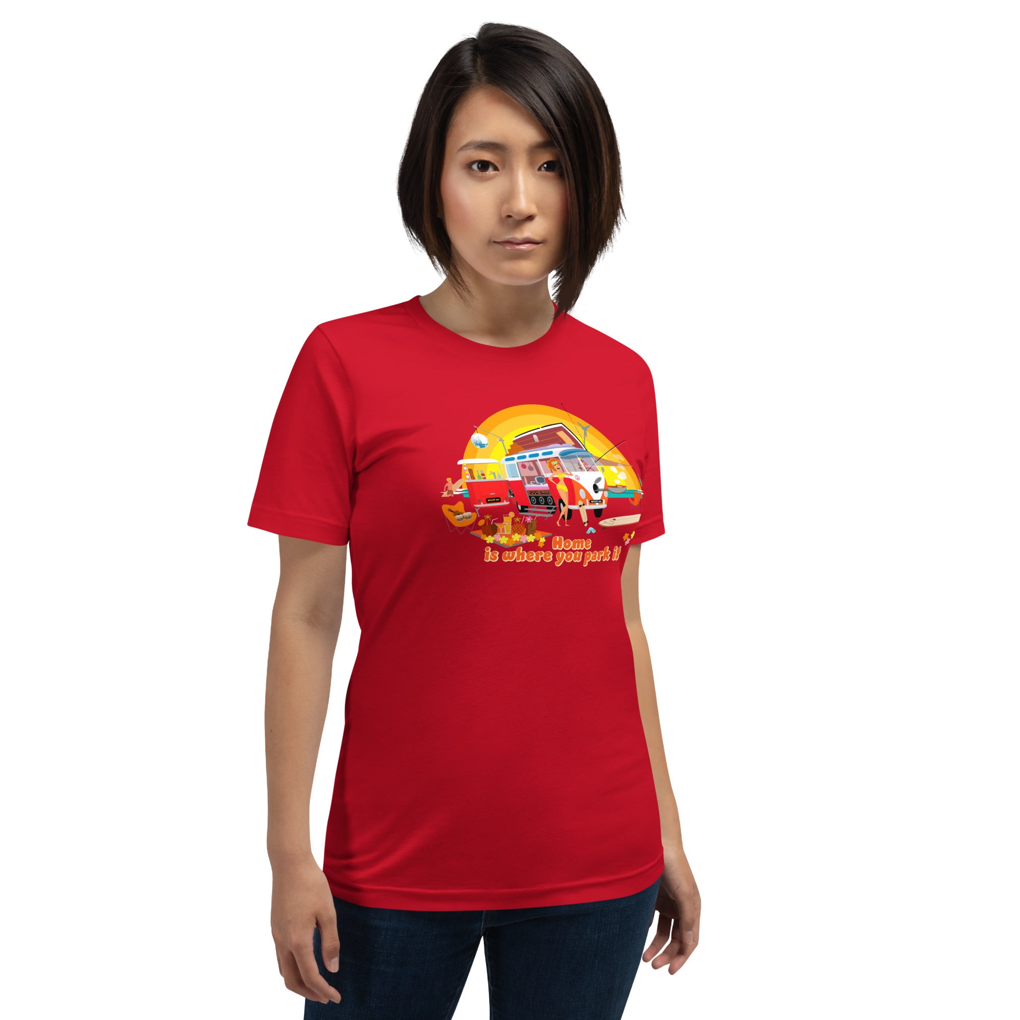 Unisex cotton t-shirt Ultra Combi on bright colors