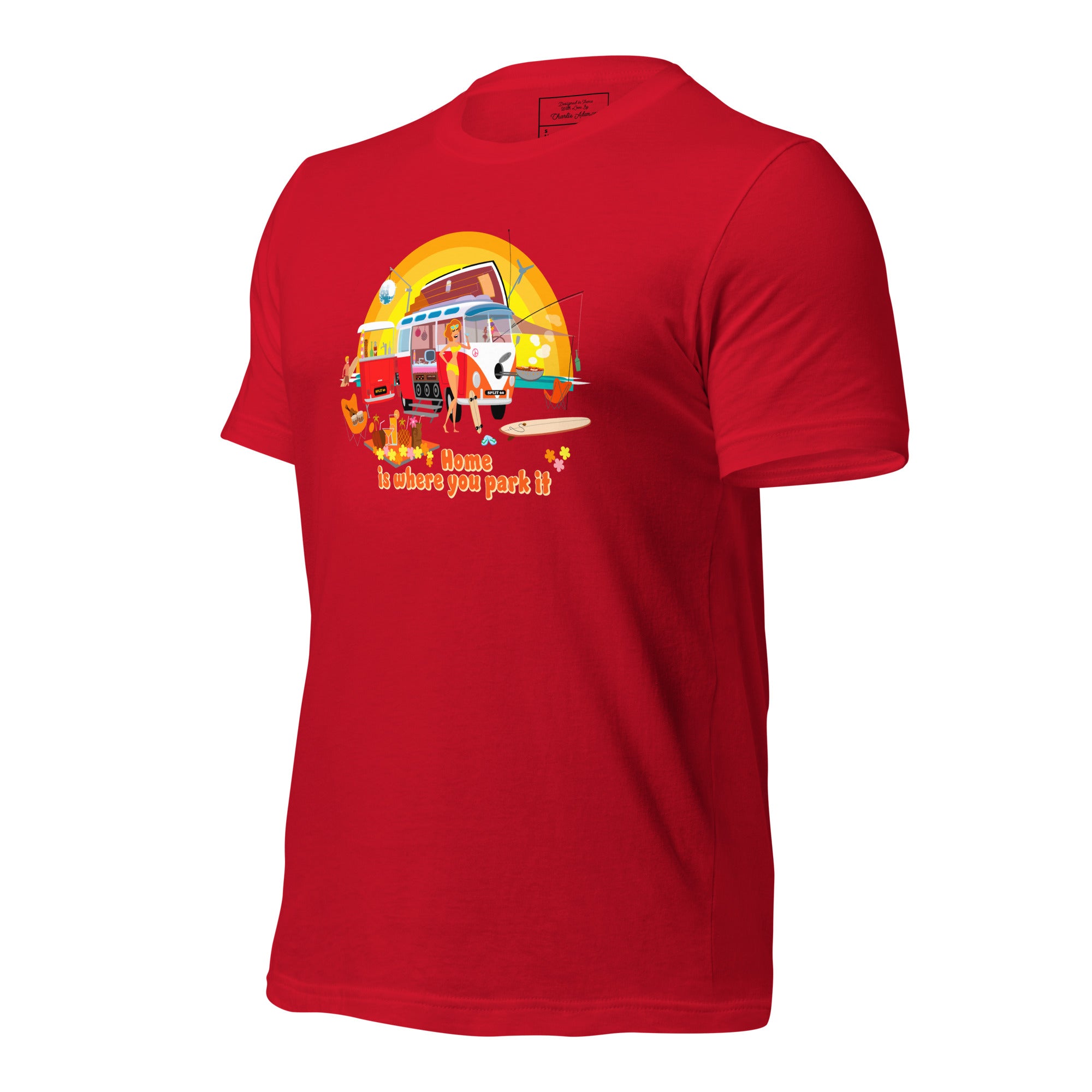 Unisex cotton t-shirt Ultra Combi on bright colors