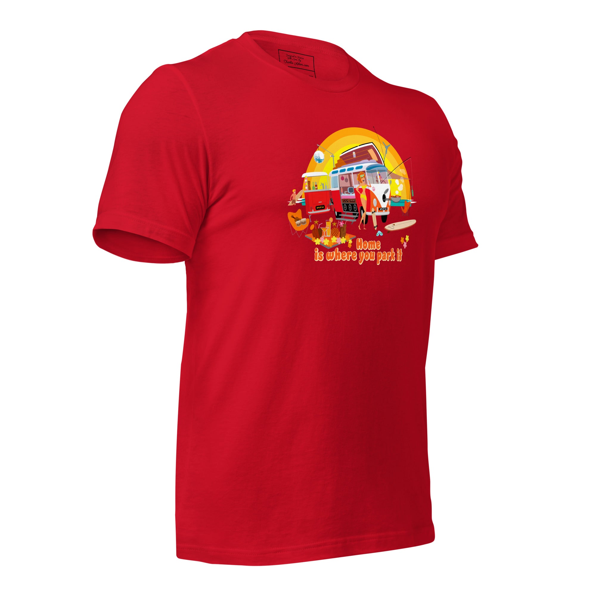 Unisex cotton t-shirt Ultra Combi on bright colors