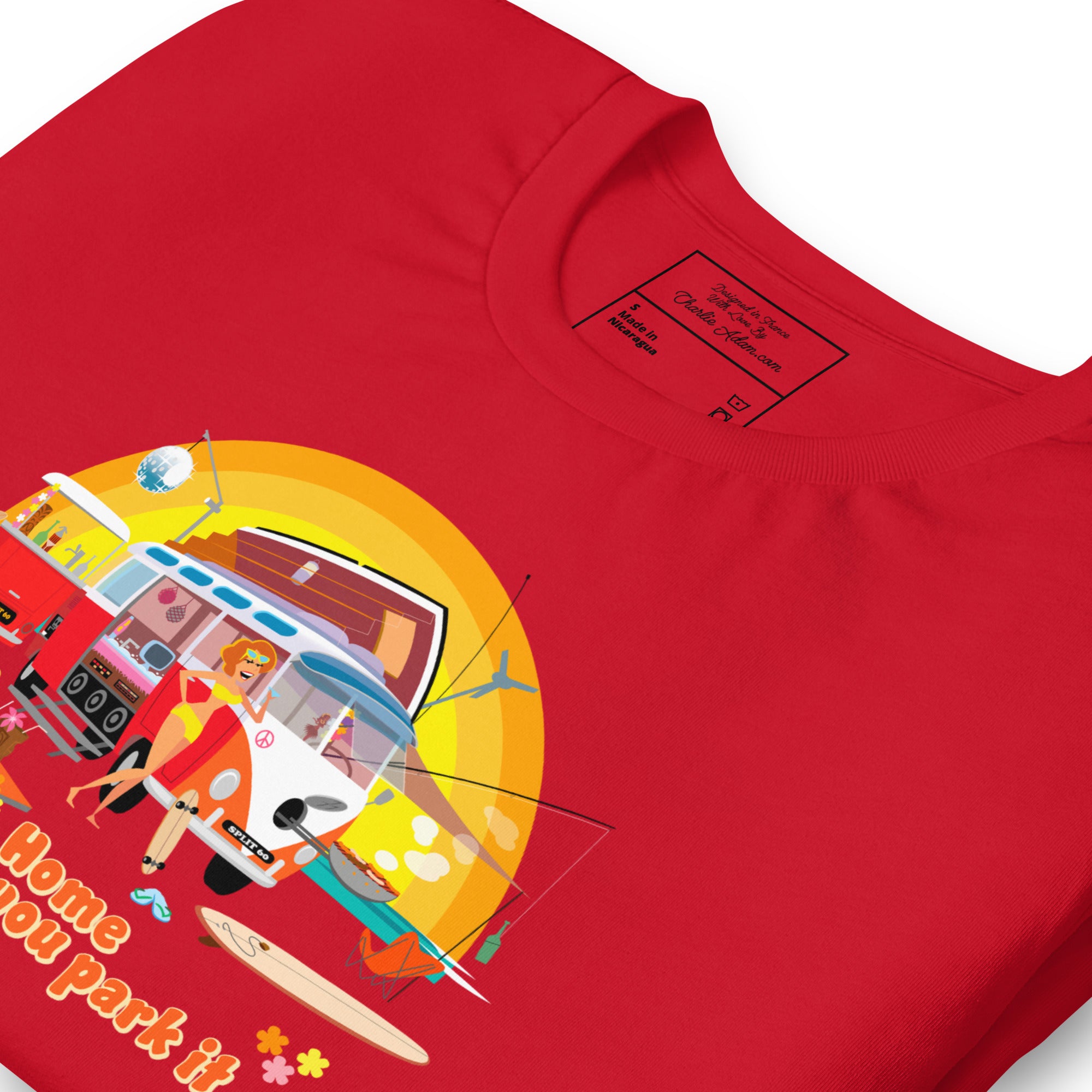 Unisex cotton t-shirt Ultra Combi on bright colors