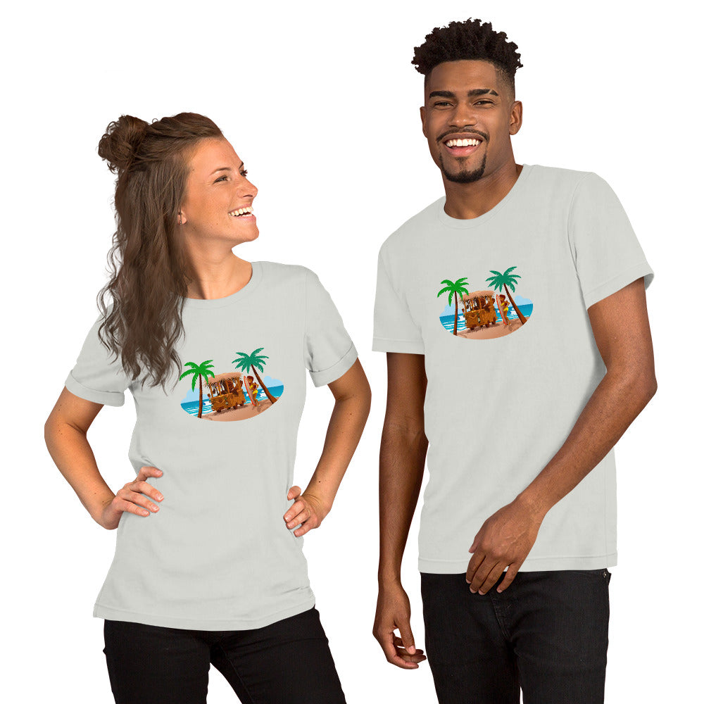 Unisex t-shirt Tiki Kombi on light colors