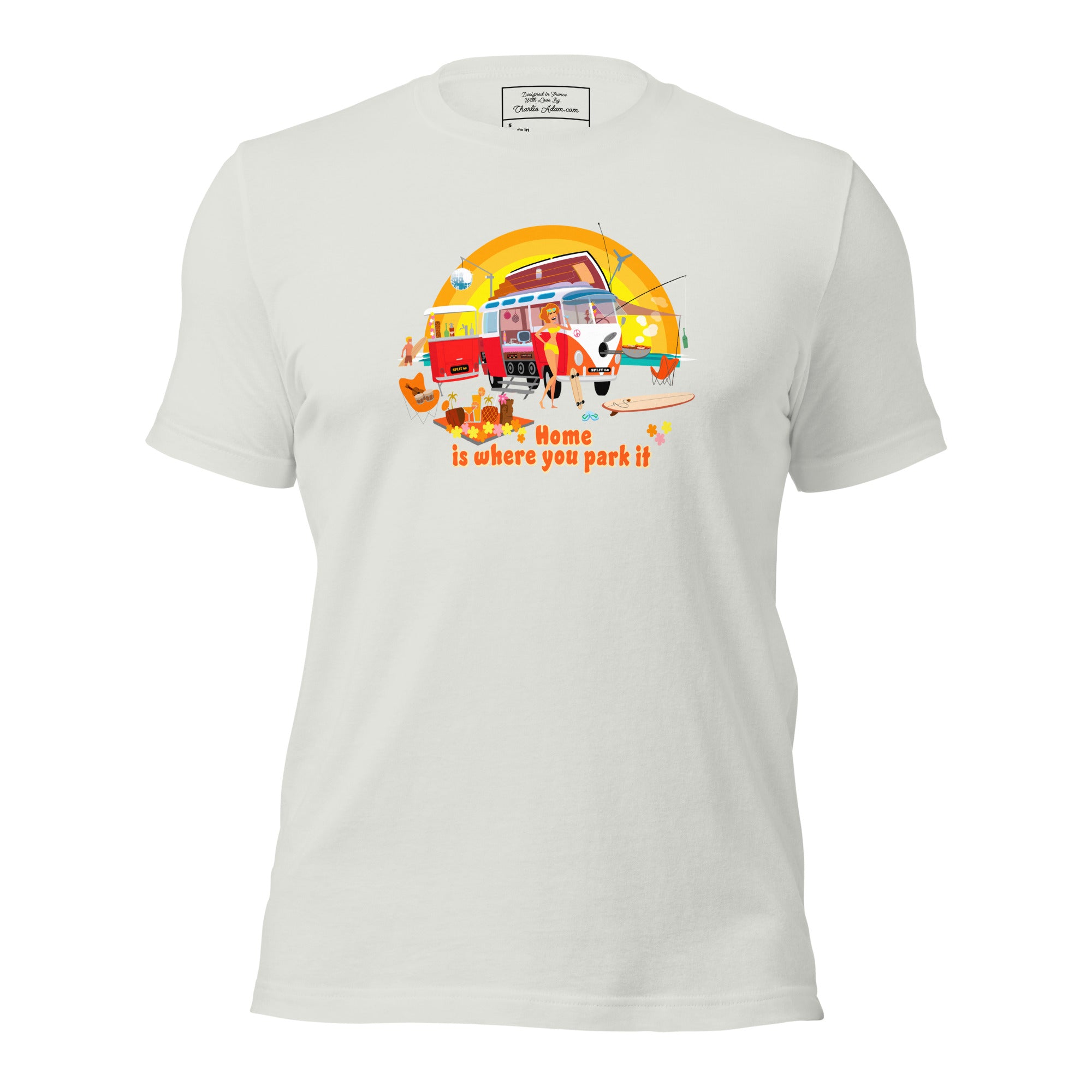 Unisex cotton t-shirt Ultra Combi on light colors