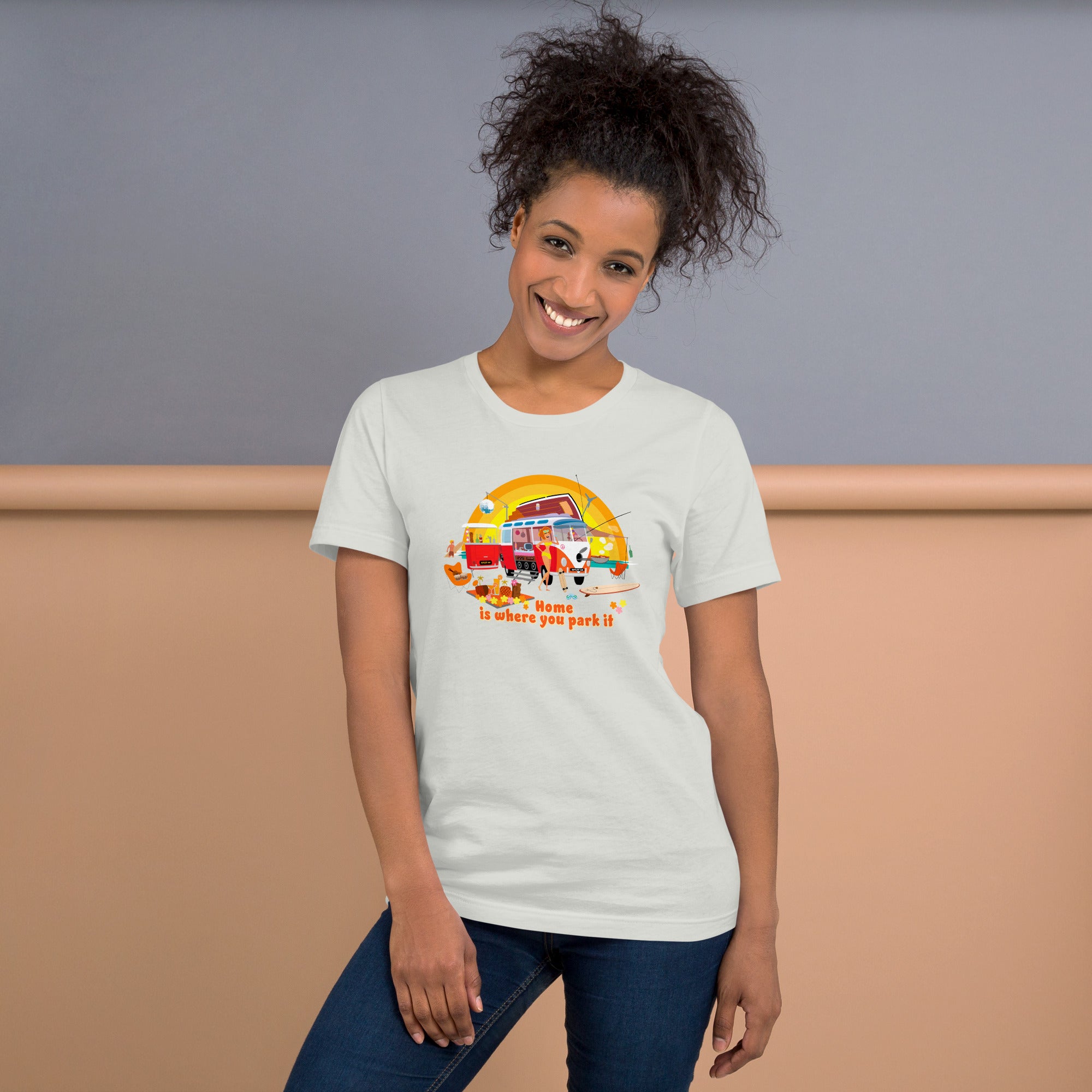 Unisex cotton t-shirt Ultra Combi on light colors