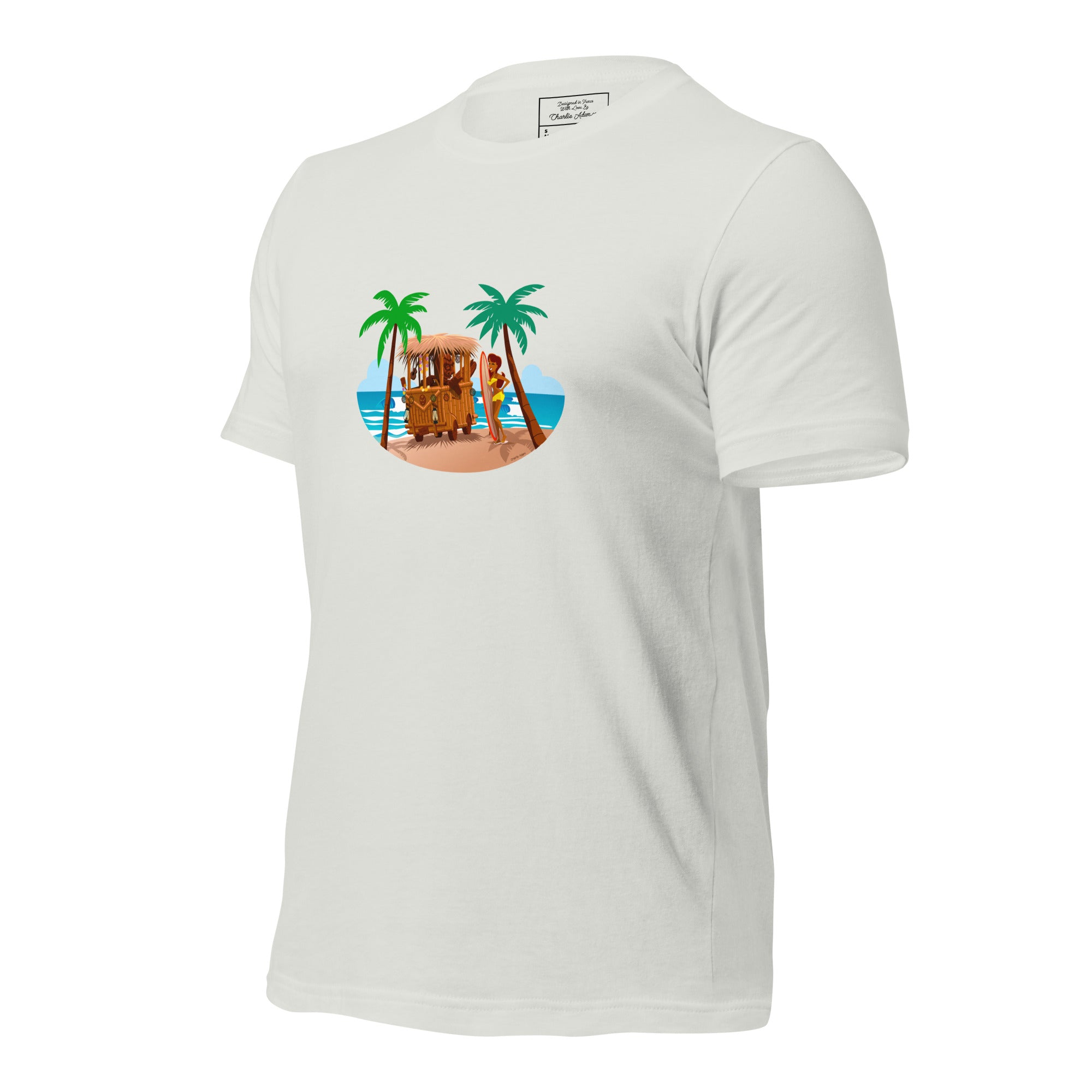 Unisex t-shirt Tiki Kombi on light colors