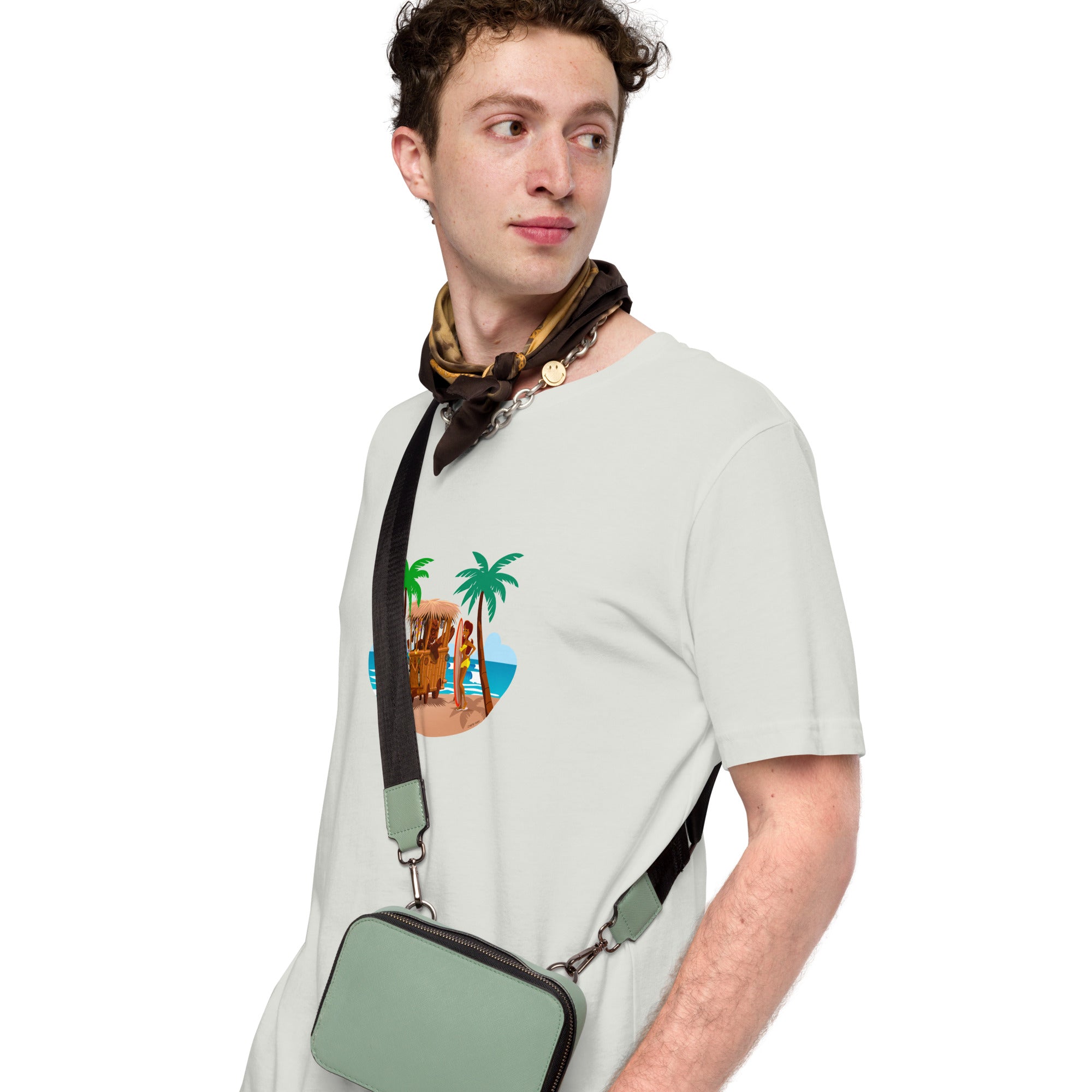 Unisex t-shirt Tiki Kombi on light colors