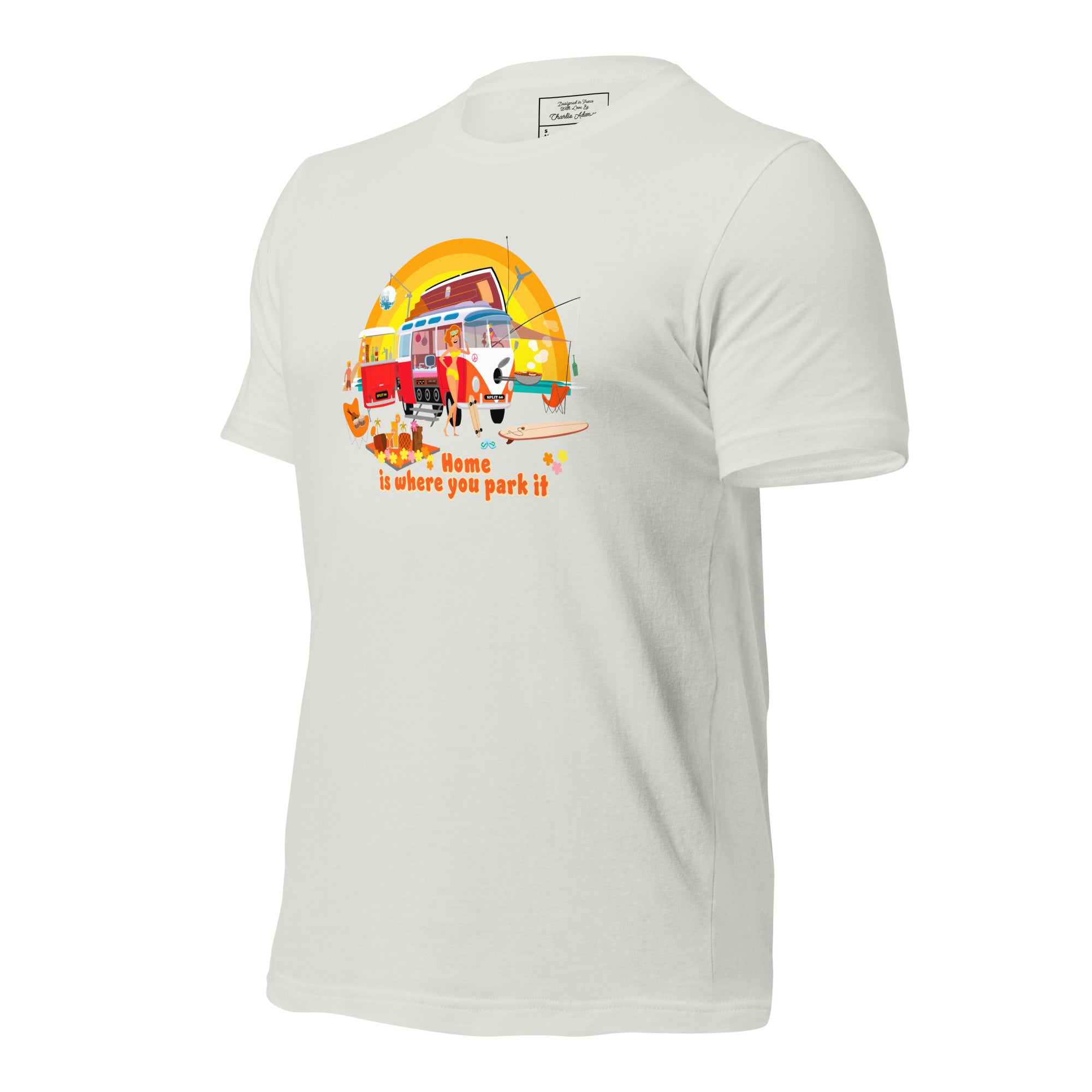 Unisex cotton t-shirt Ultra Combi on light colors