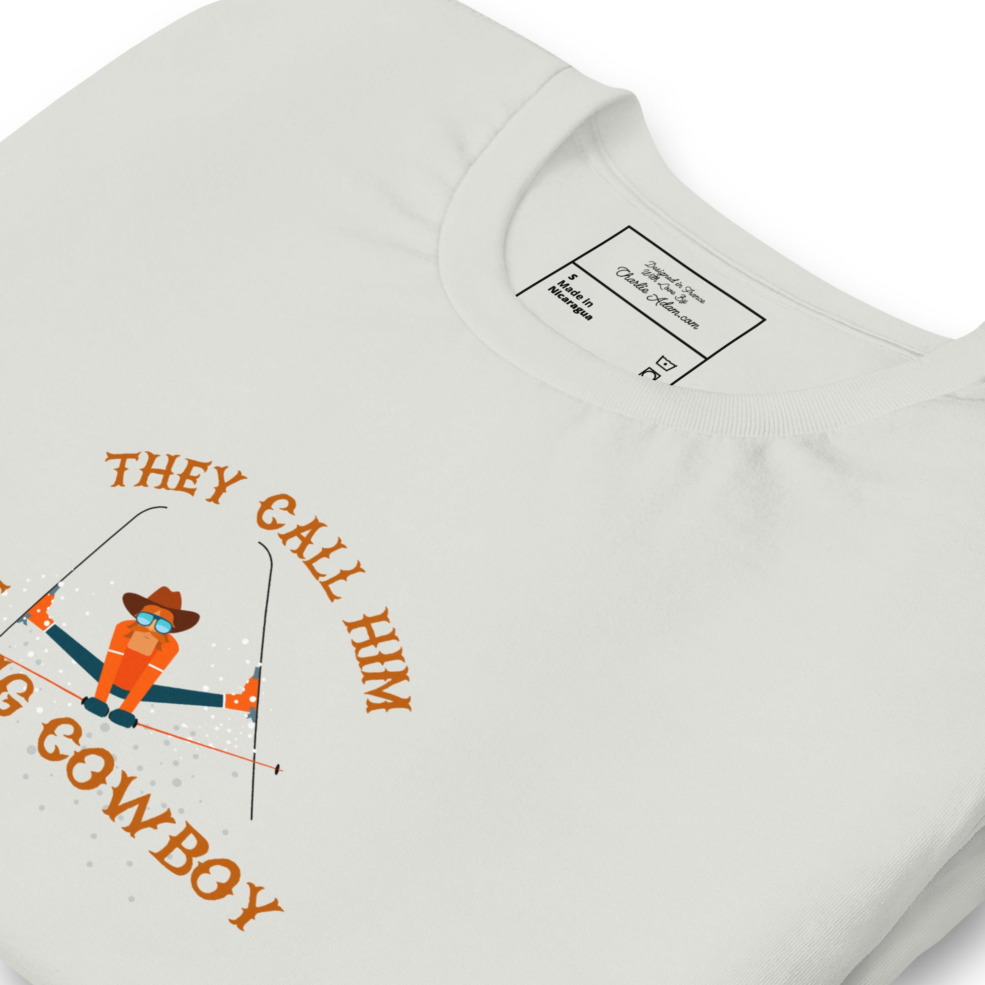 T-shirt en coton unisexe Hot Dogger sur couleurs claires