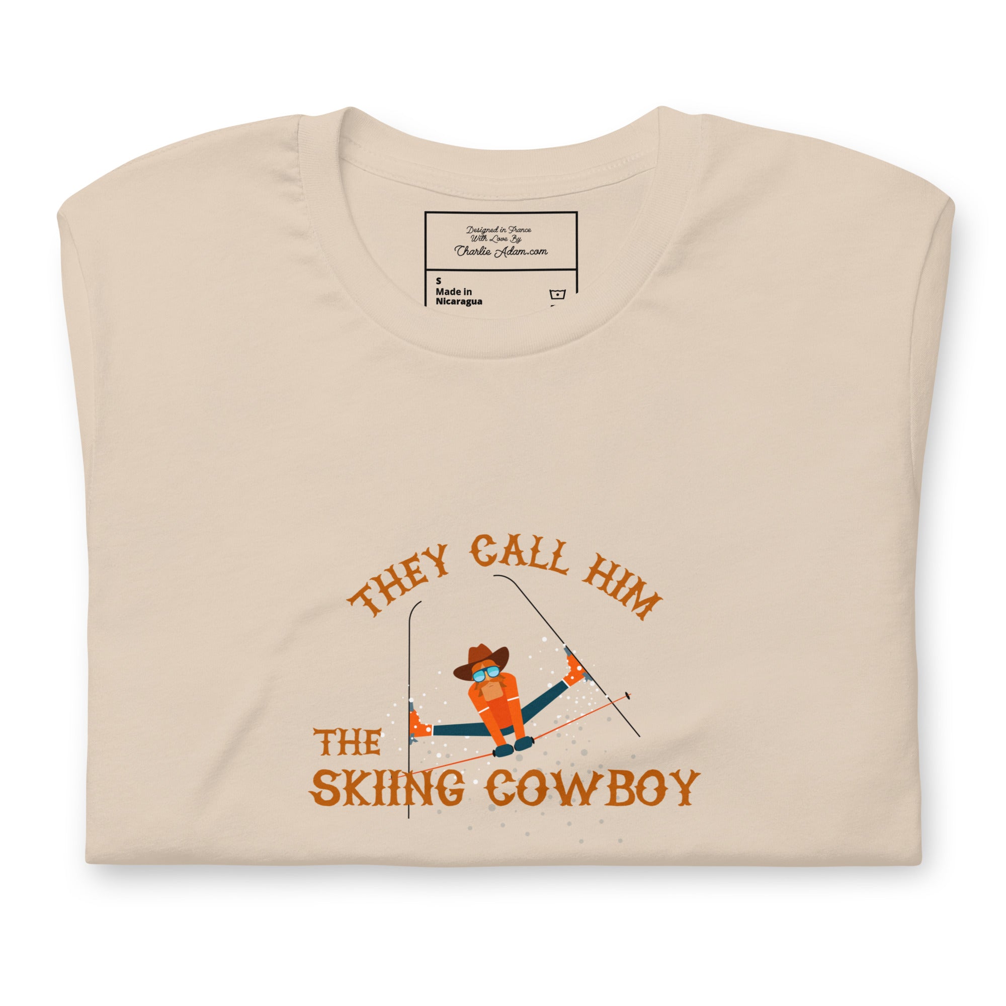 T-shirt en coton unisexe Hot Dogger sur couleurs claires