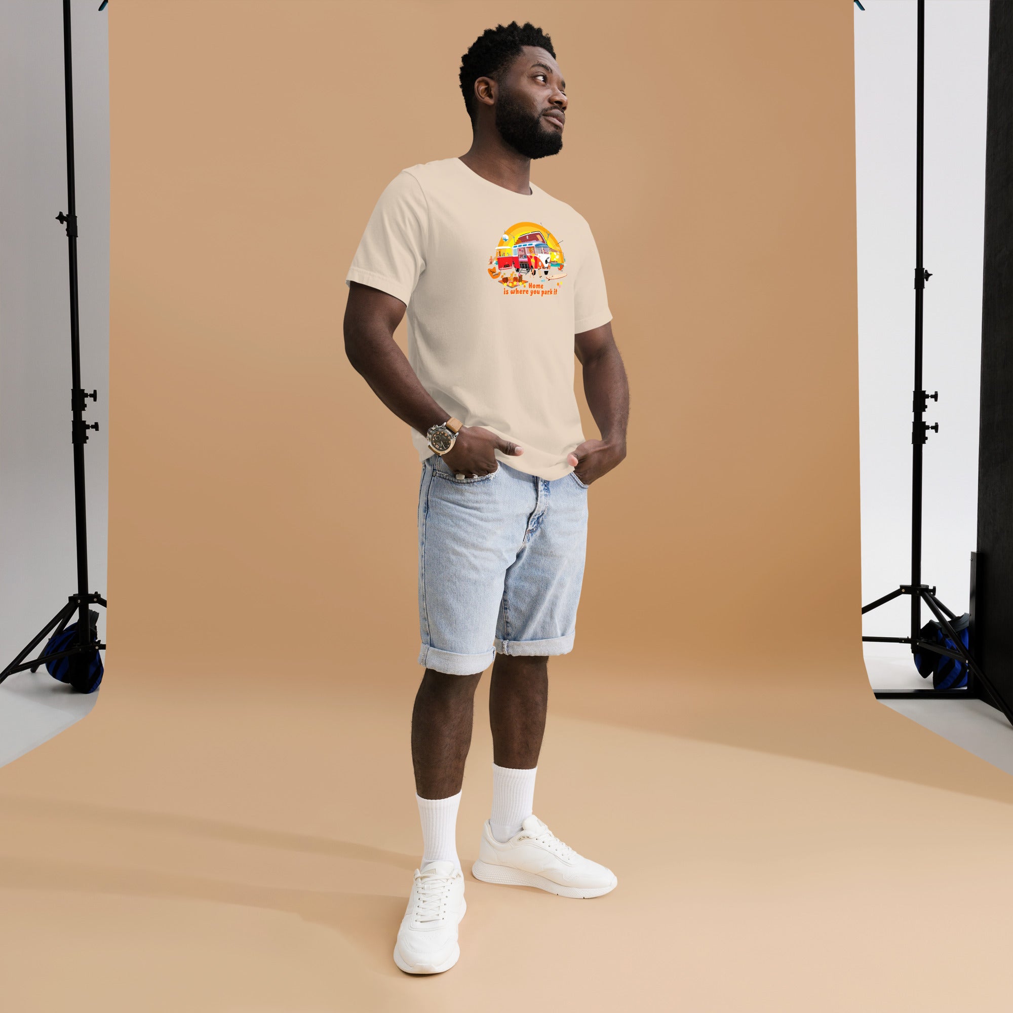 Unisex cotton t-shirt Ultra Combi on light colors