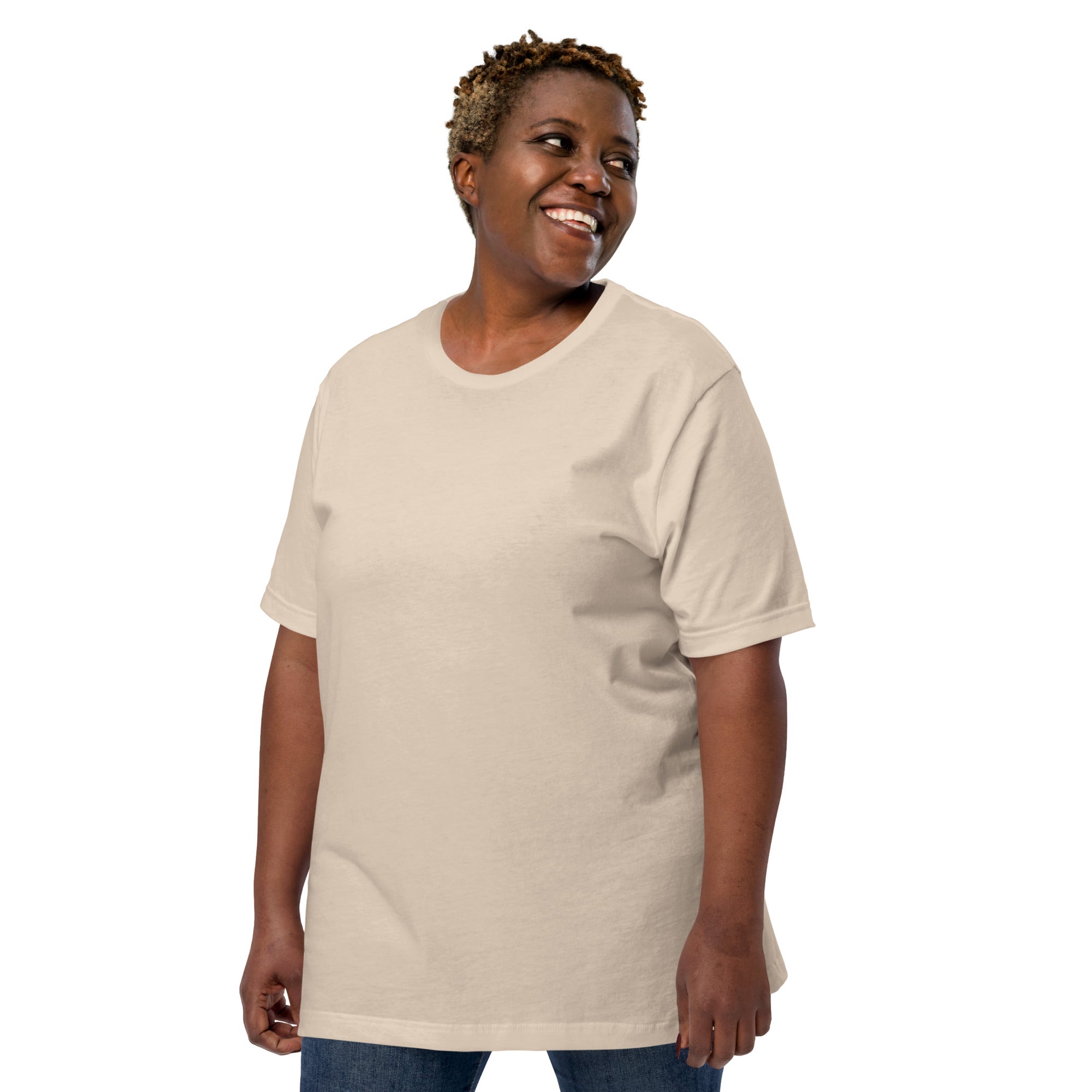 Unisex t-shirt Oh Bonne Mer 1 large printed pattern (back)