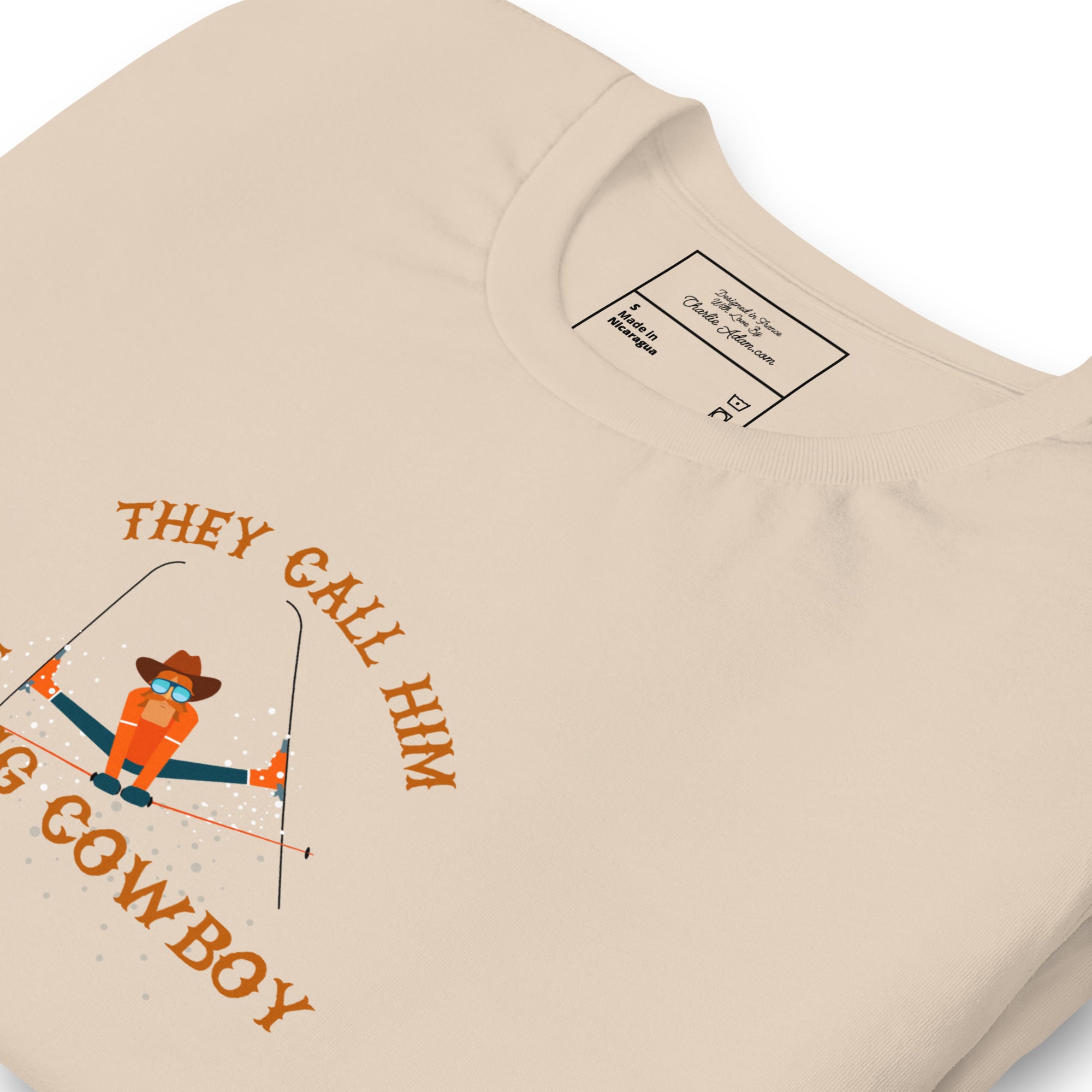 T-shirt en coton unisexe Hot Dogger sur couleurs claires