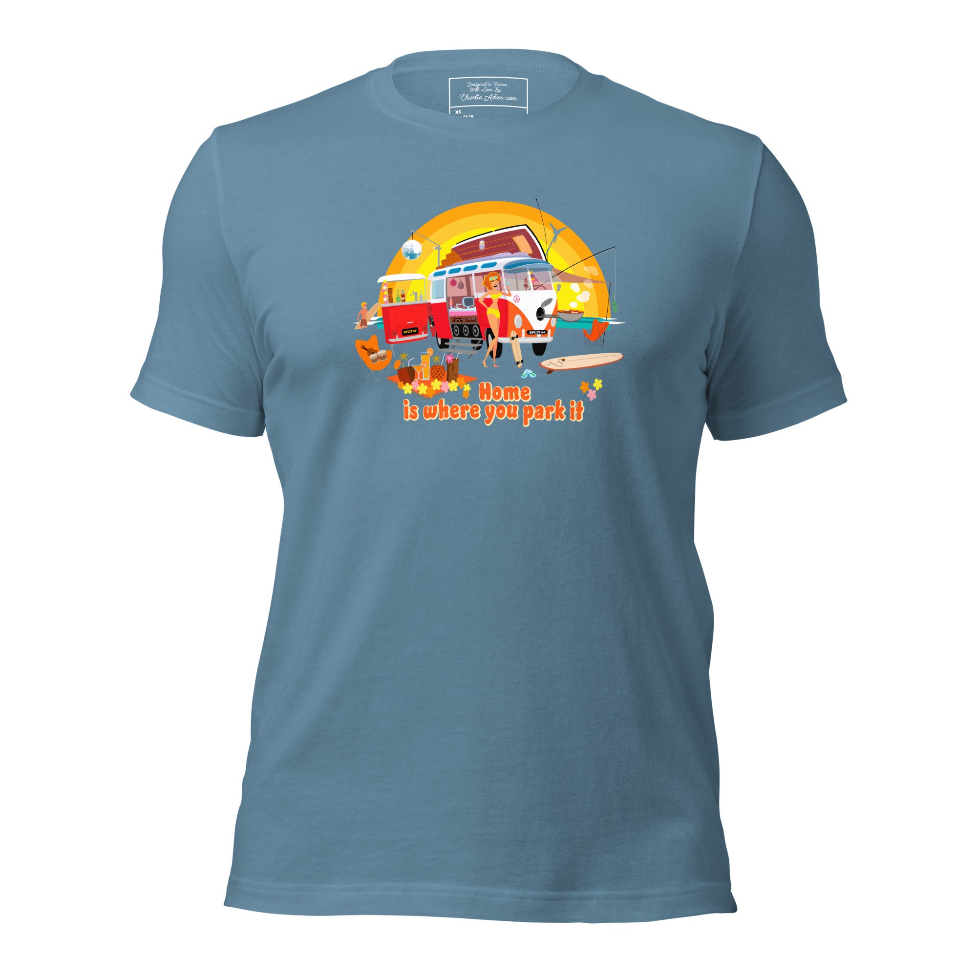Unisex cotton t-shirt Ultra Combi on dark colors
