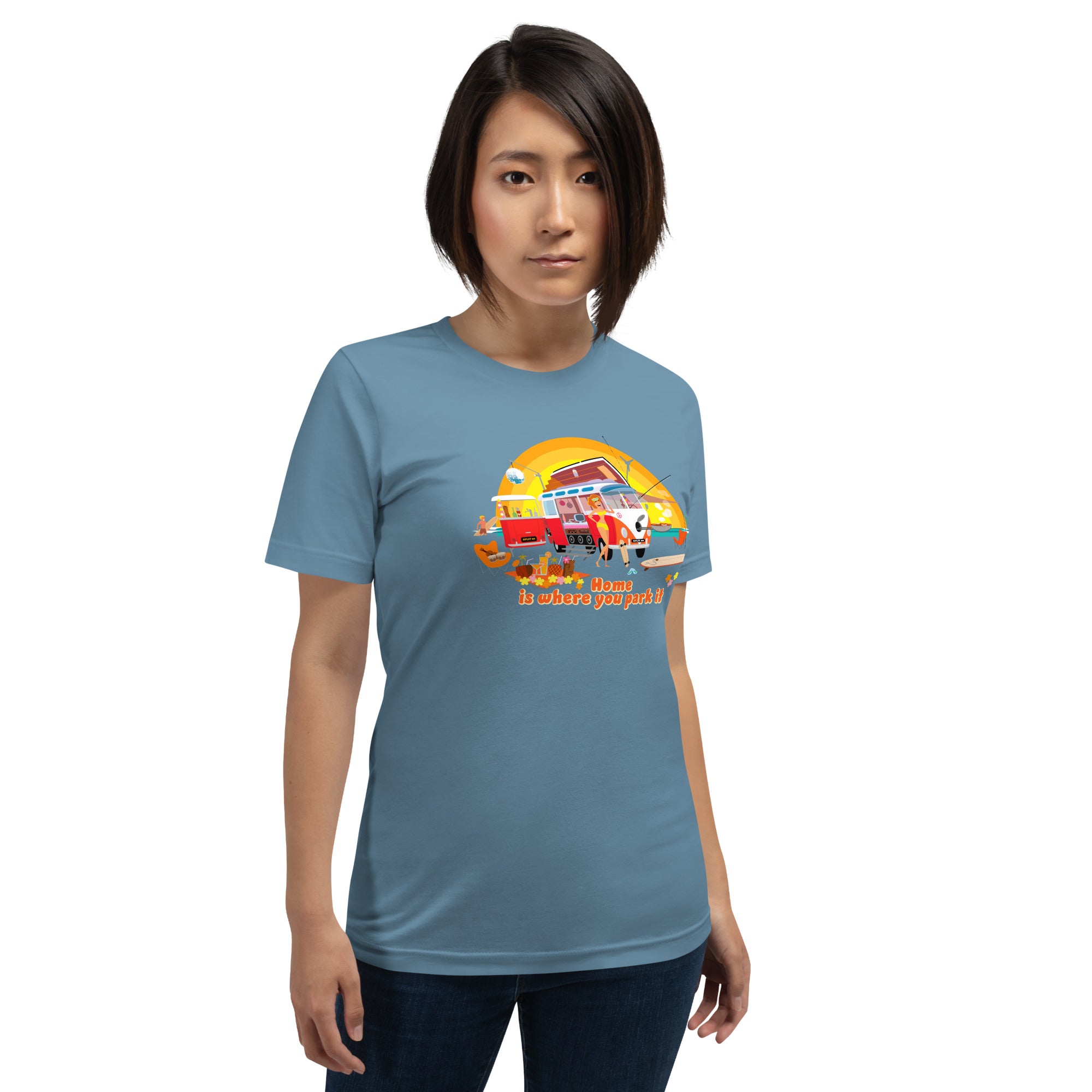 Unisex cotton t-shirt Ultra Combi on dark colors