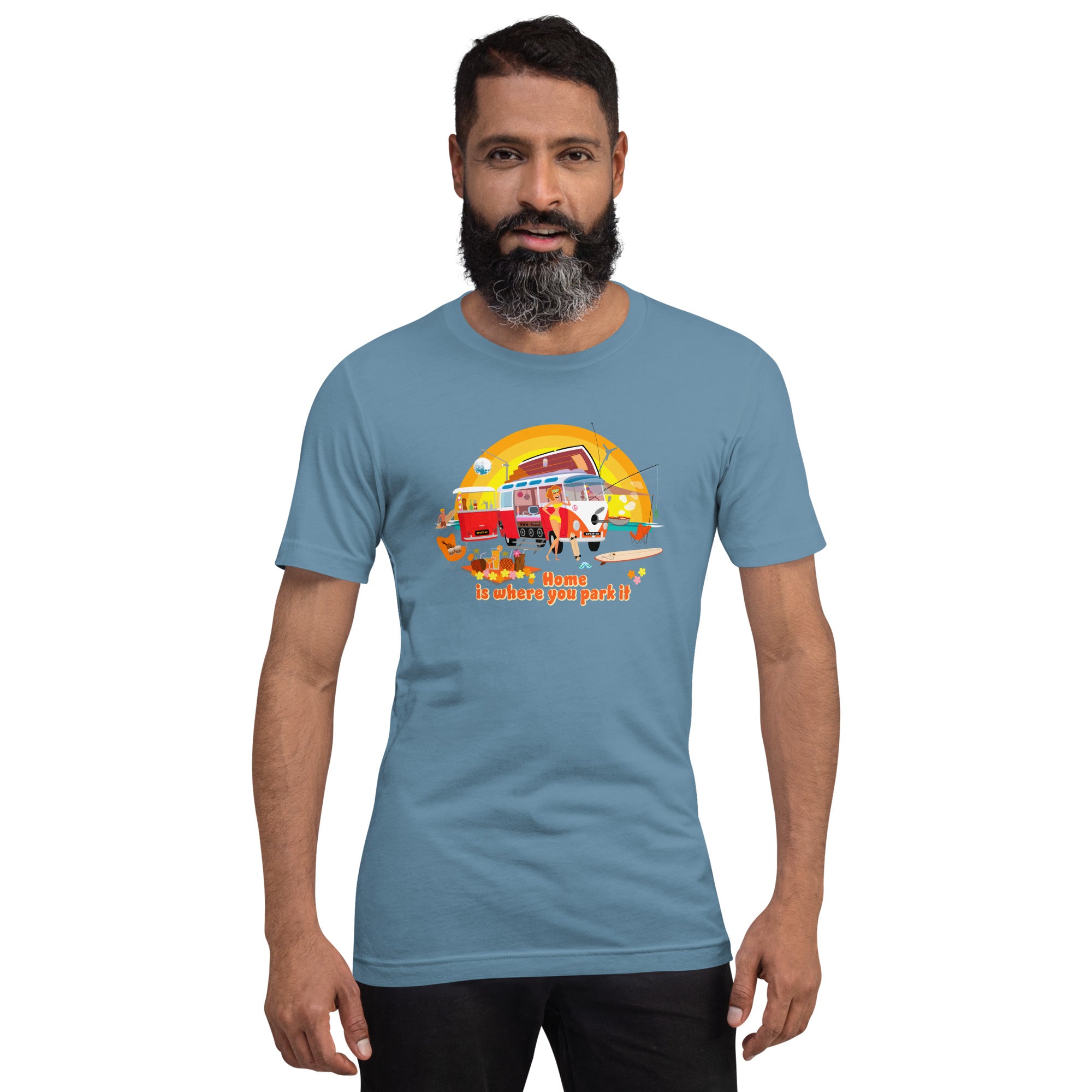 Unisex cotton t-shirt Ultra Combi on dark colors