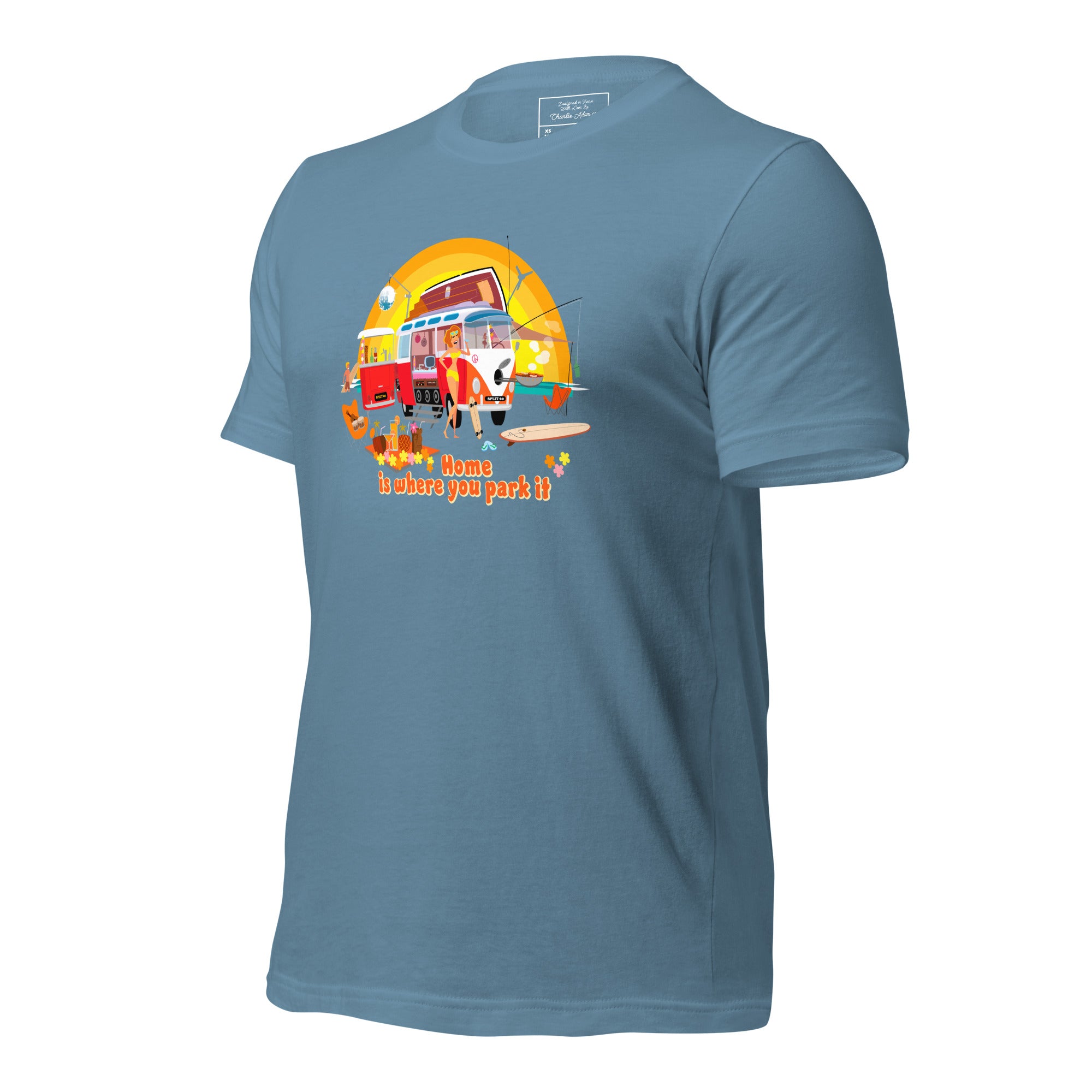 Unisex cotton t-shirt Ultra Combi on dark colors