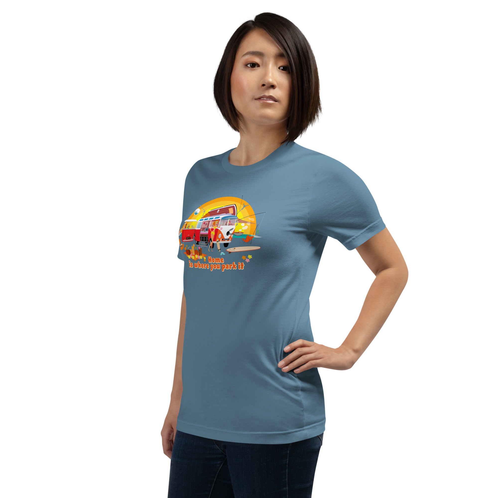 Unisex cotton t-shirt Ultra Combi on dark colors