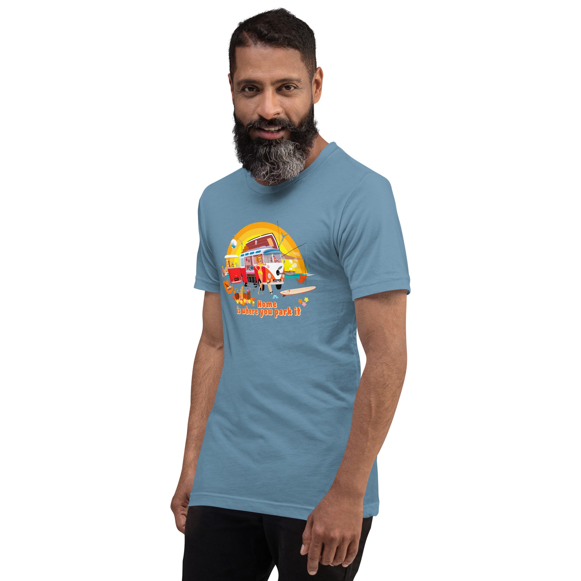 Unisex cotton t-shirt Ultra Combi on dark colors