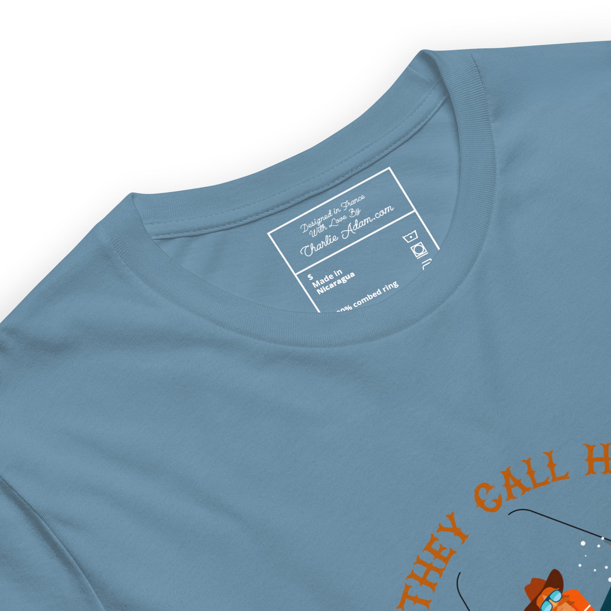 T-shirt en coton unisexe Hot Dogger sur couleurs foncées