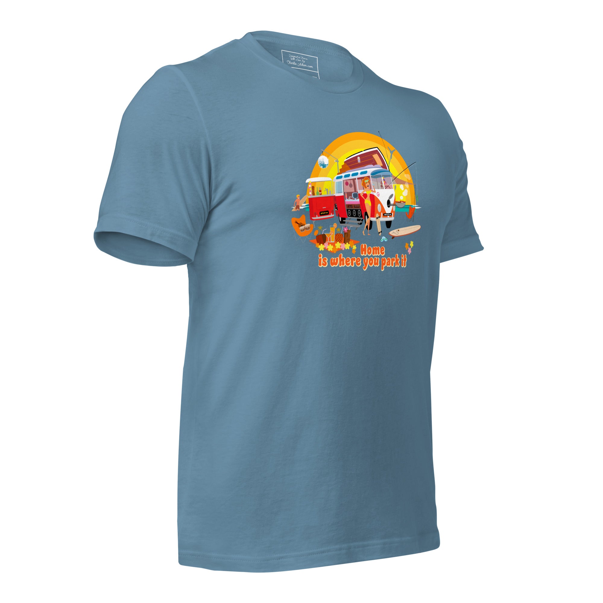Unisex cotton t-shirt Ultra Combi on dark colors