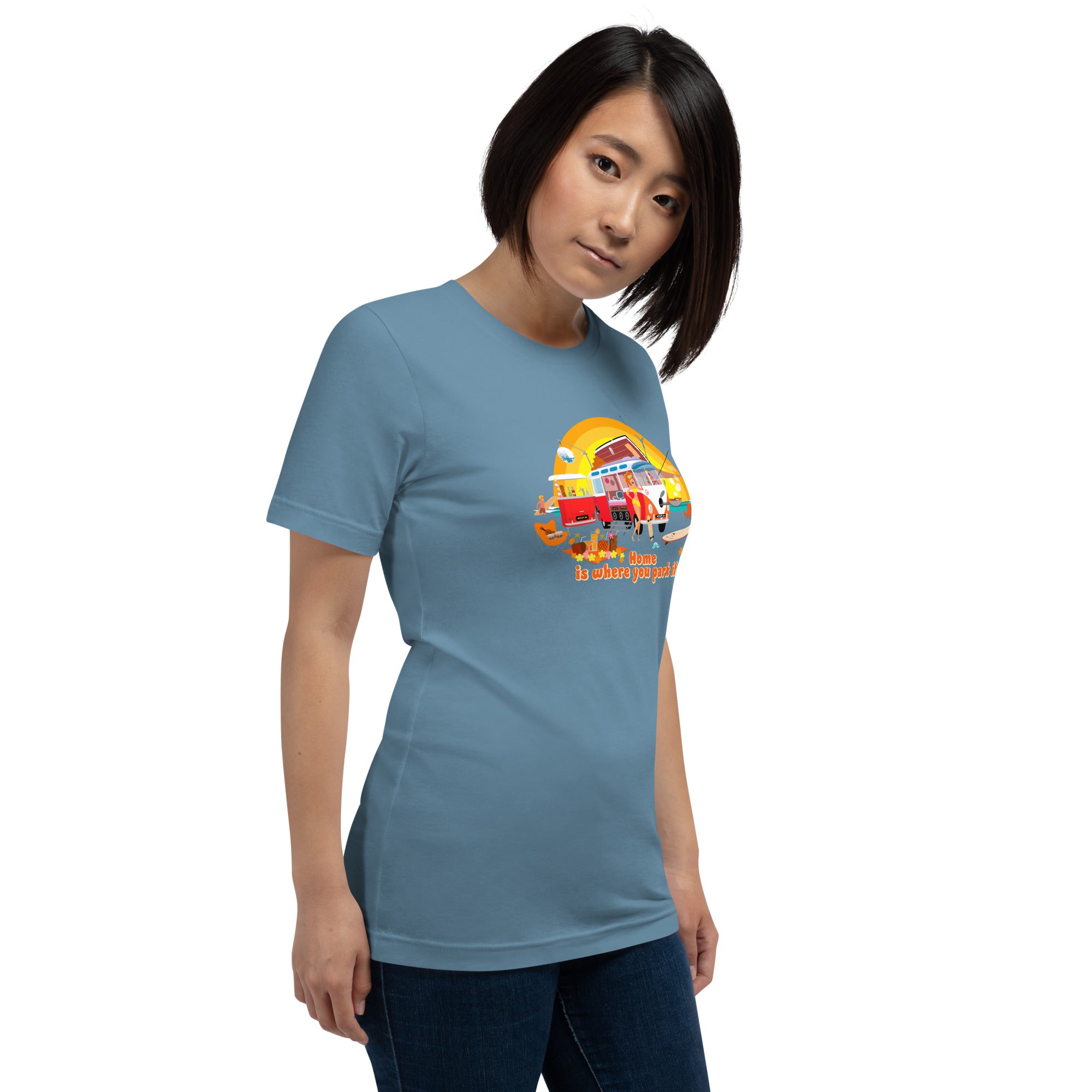 Unisex cotton t-shirt Ultra Combi on dark colors