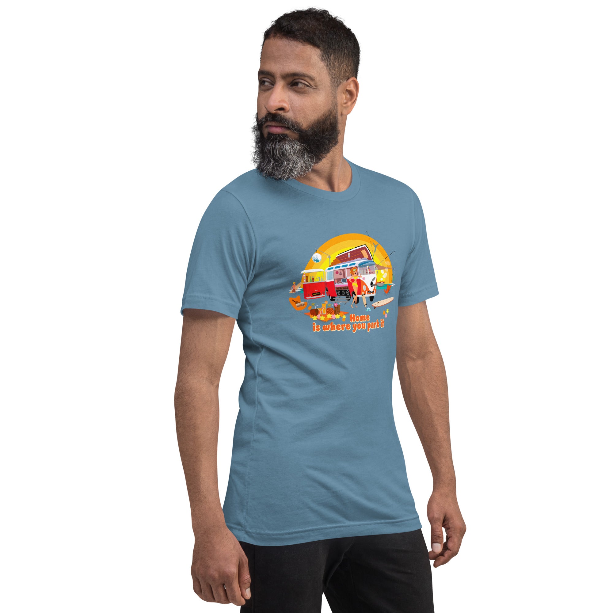 Unisex cotton t-shirt Ultra Combi on dark colors