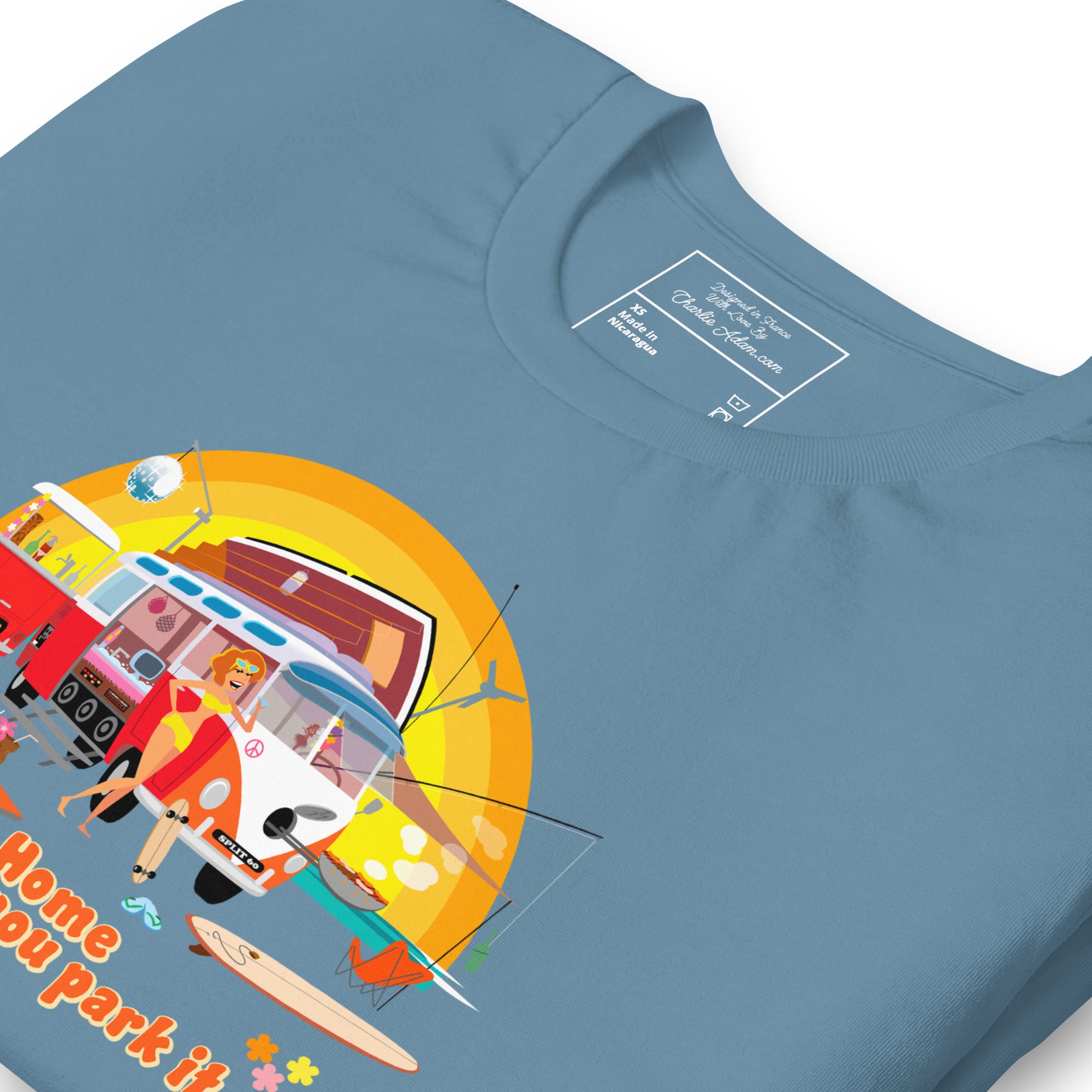 Unisex cotton t-shirt Ultra Combi on dark colors