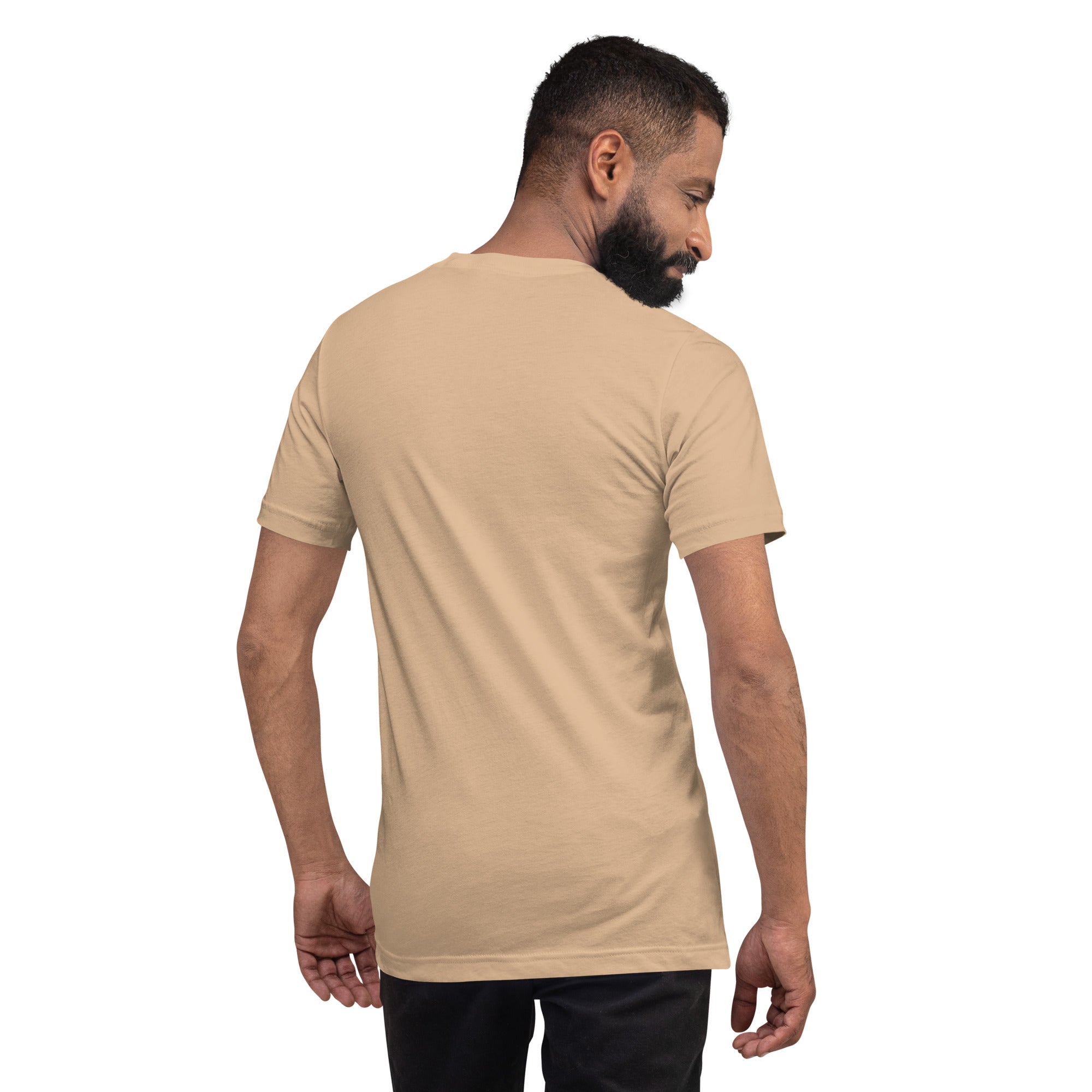 Unisex cotton t-shirt Vintage Campers on bright colors