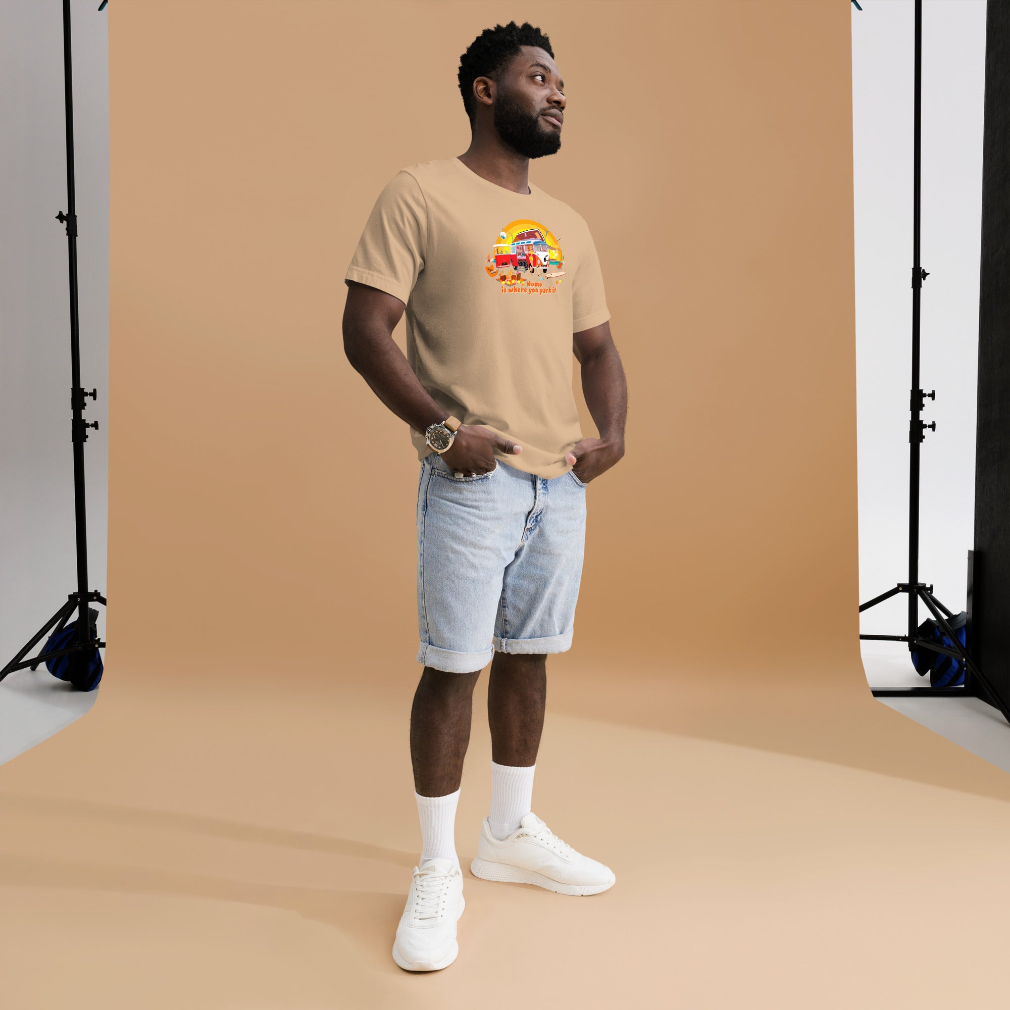 Unisex cotton t-shirt Ultra Combi on bright colors