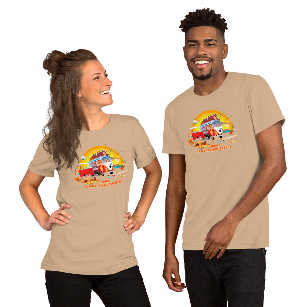 Unisex cotton t-shirt Ultra Combi on bright colors