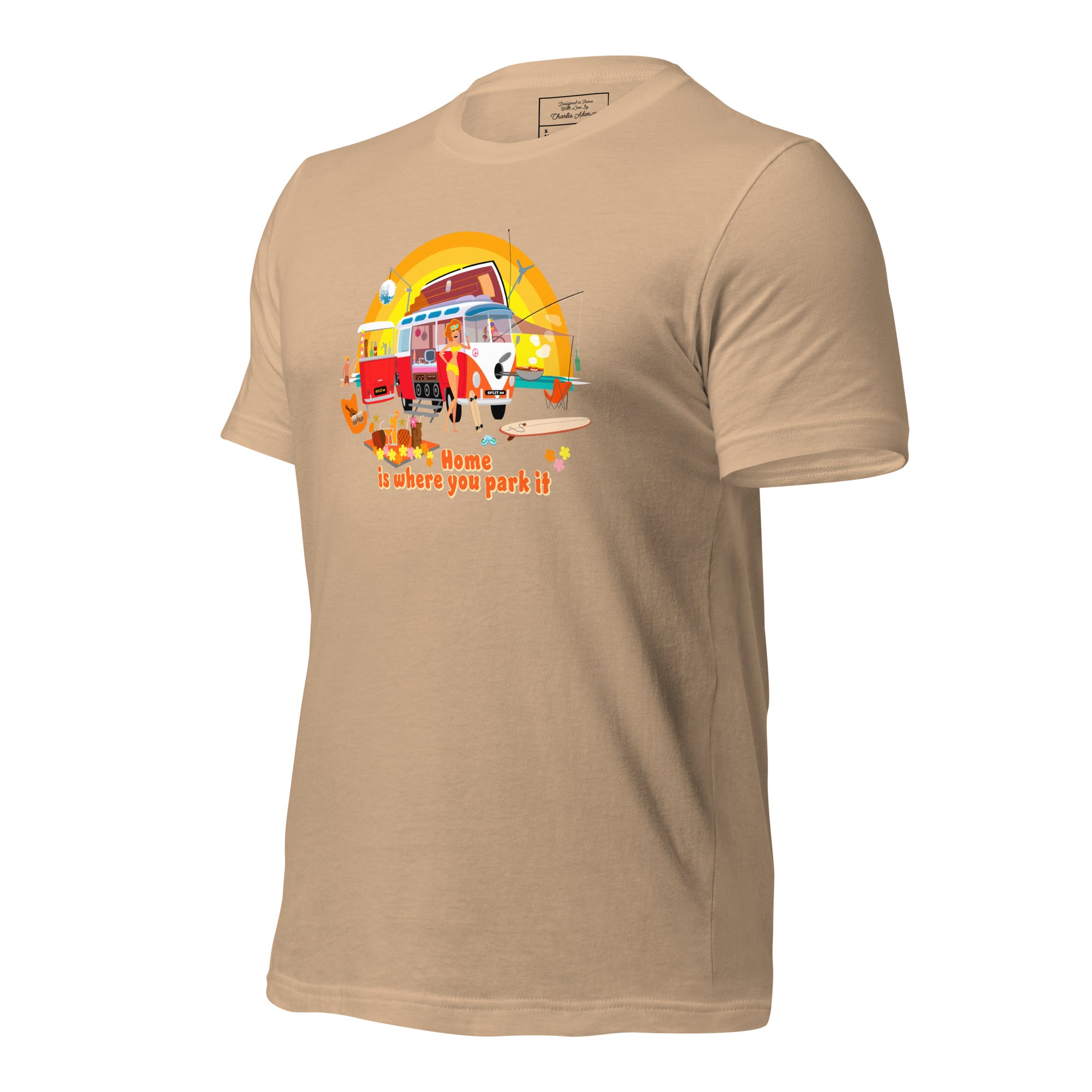 Unisex cotton t-shirt Ultra Combi on bright colors