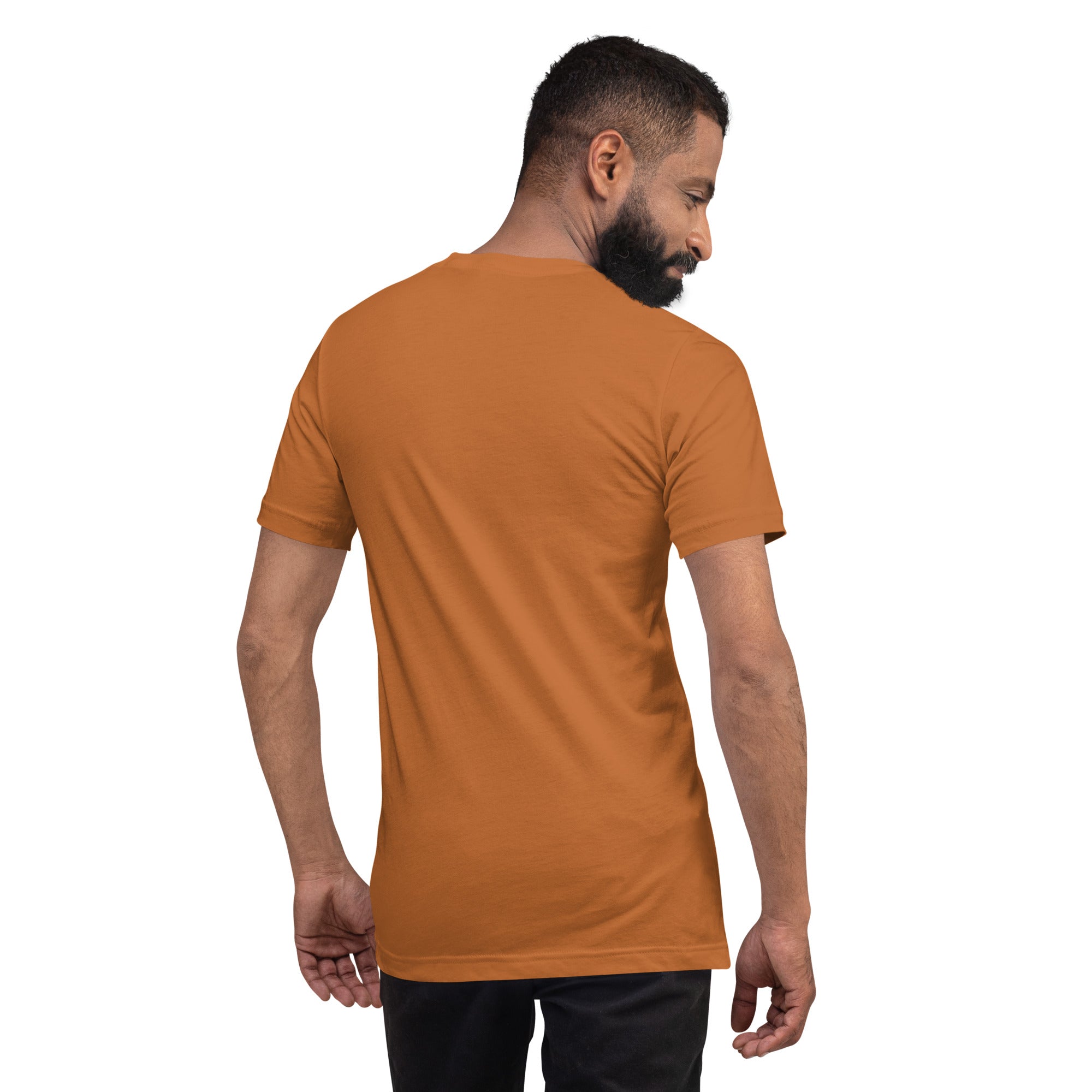 Unisex cotton t-shirt Vintage Campers on bright colors