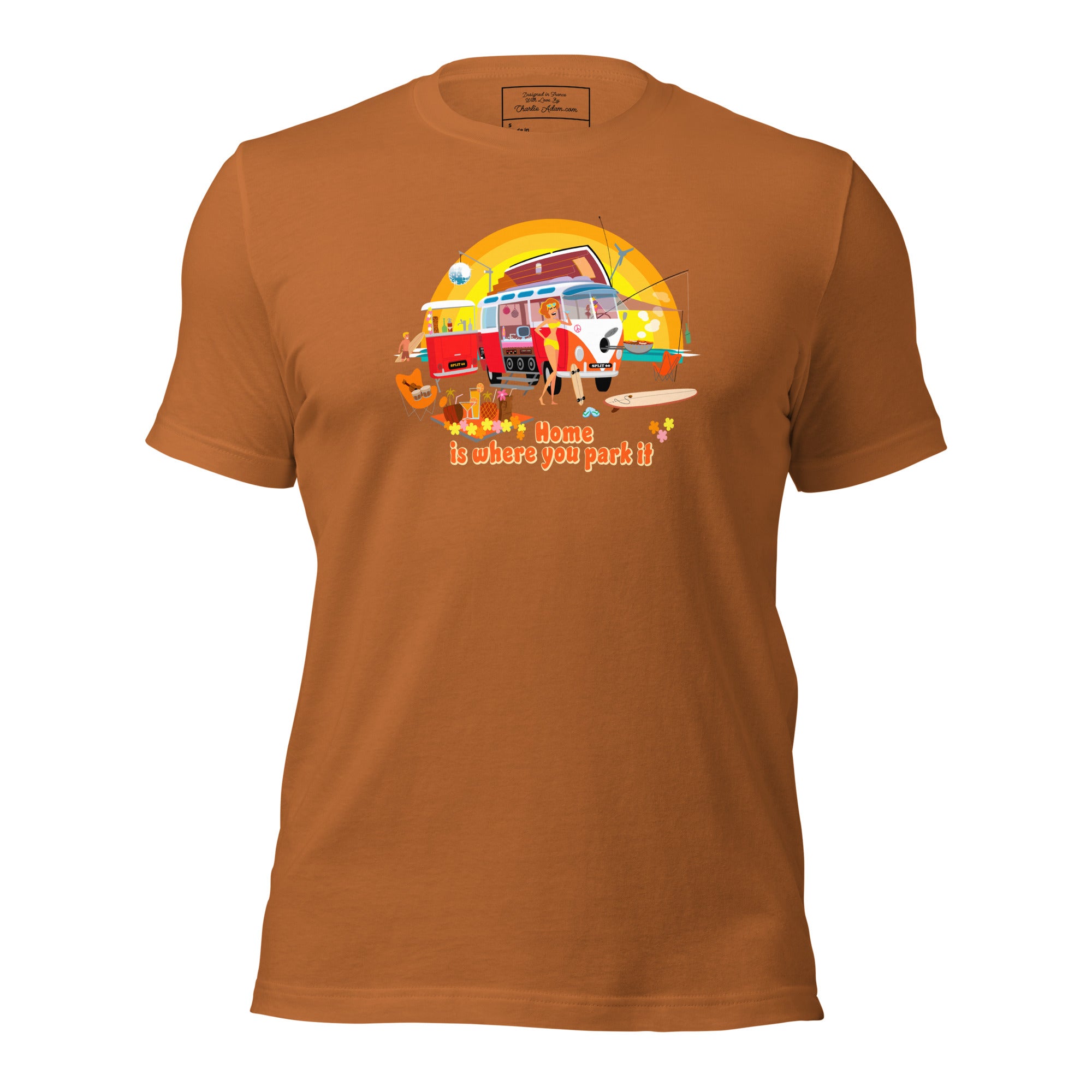 Unisex cotton t-shirt Ultra Combi on bright colors
