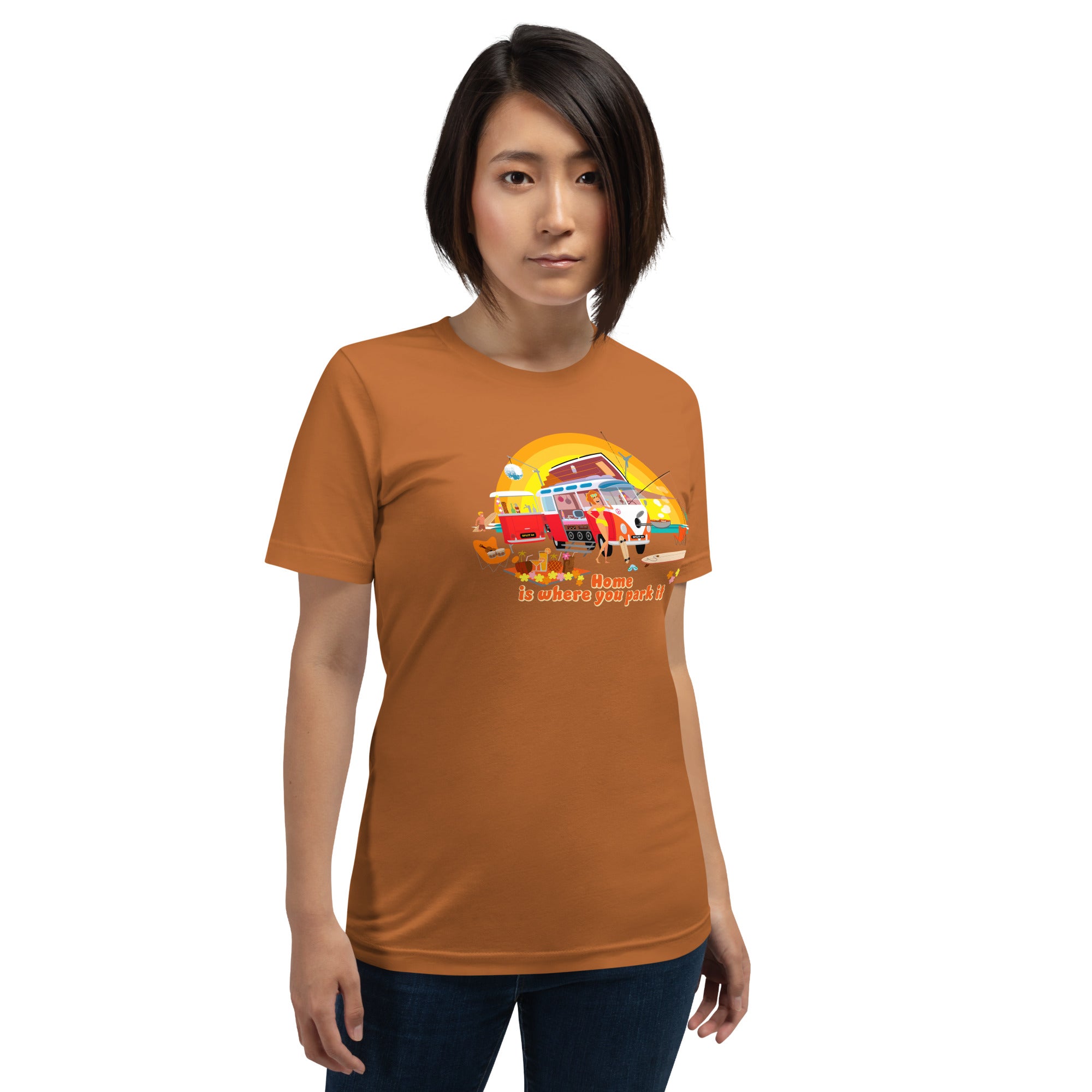 Unisex cotton t-shirt Ultra Combi on bright colors