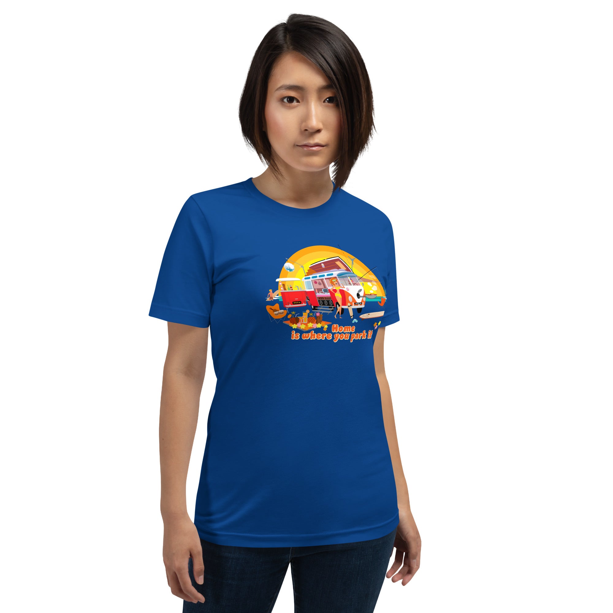Unisex cotton t-shirt Ultra Combi on dark colors