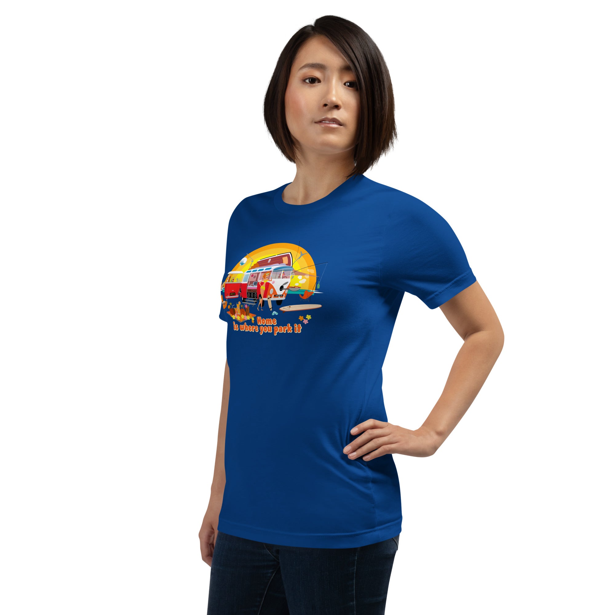 Unisex cotton t-shirt Ultra Combi on dark colors
