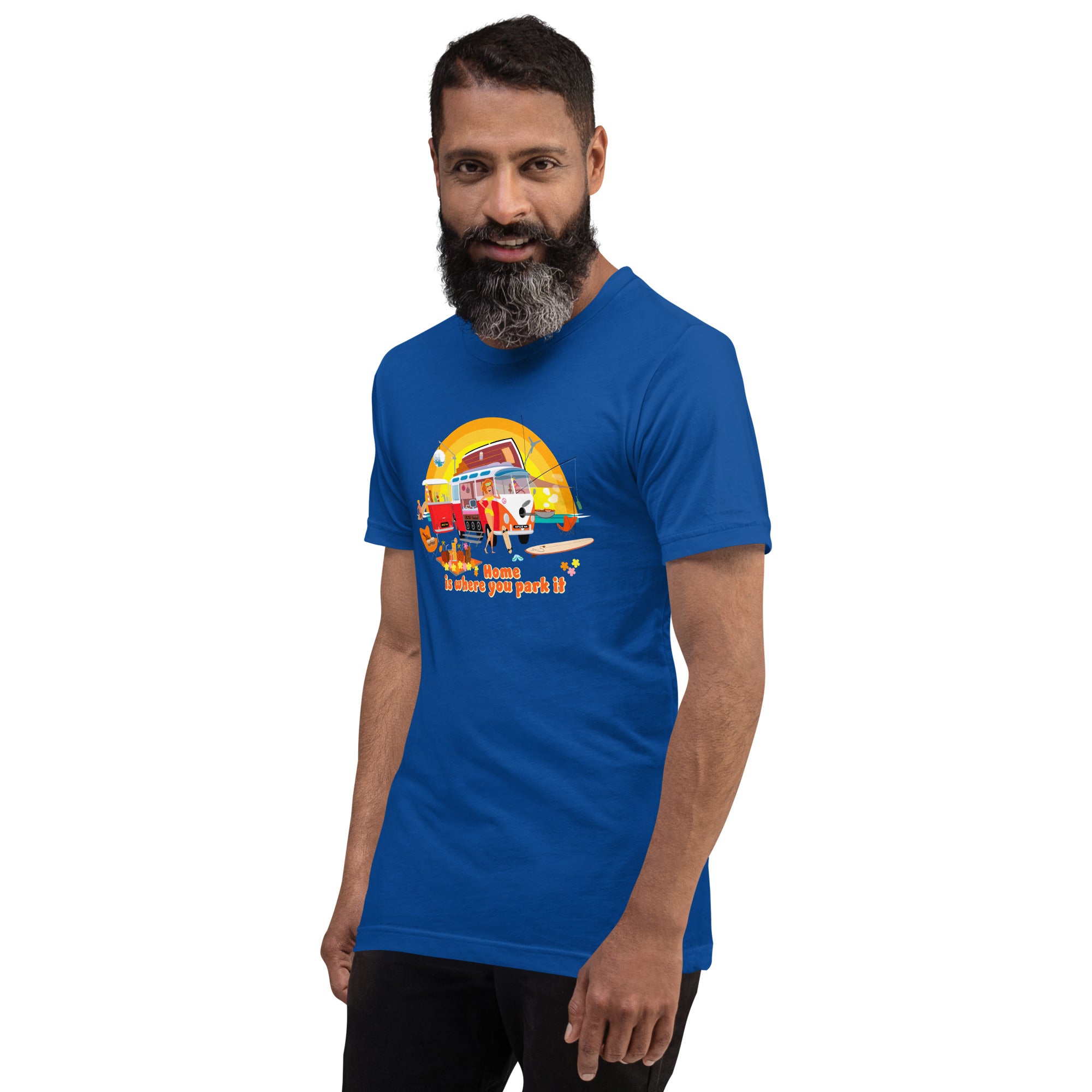 Unisex cotton t-shirt Ultra Combi on dark colors
