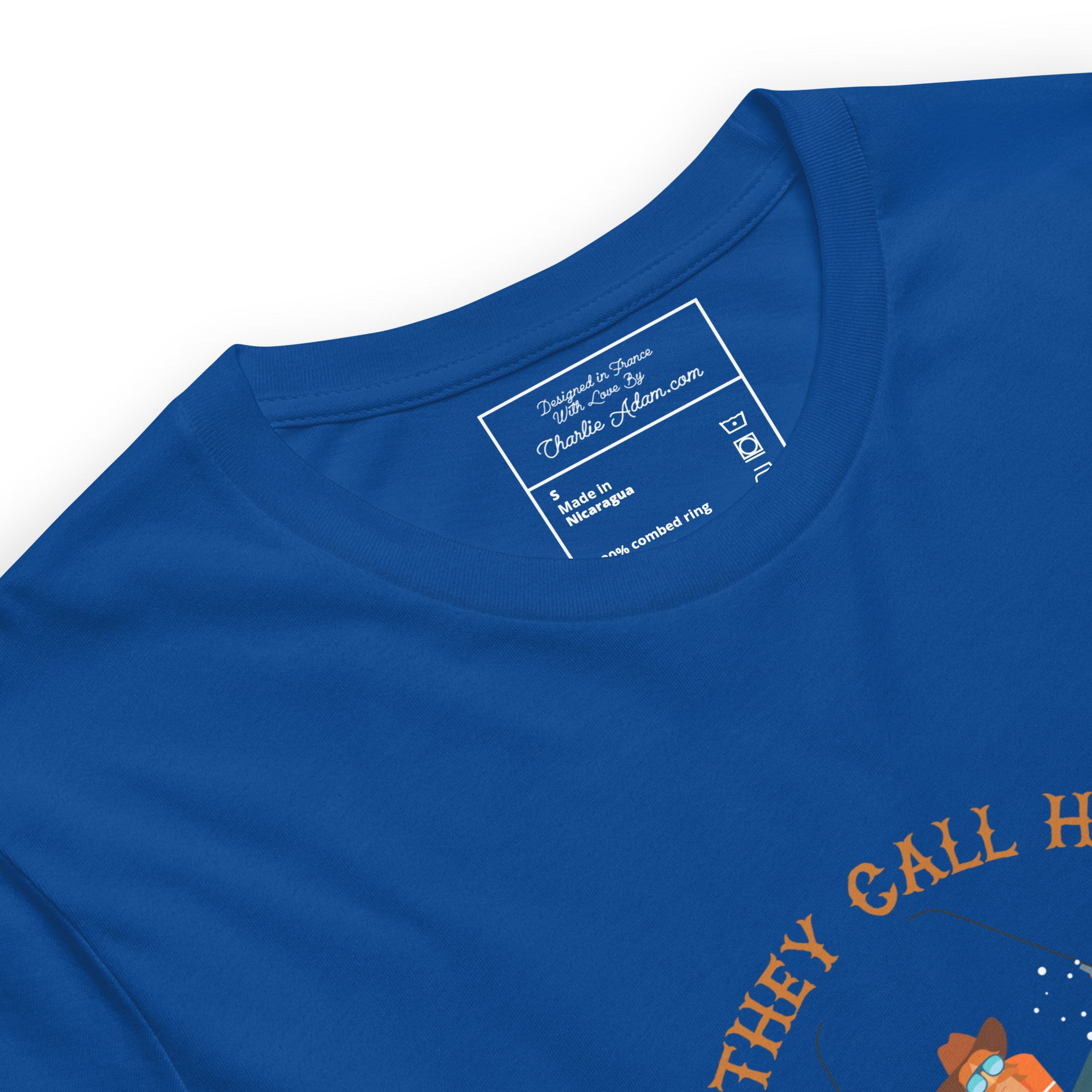 T-shirt en coton unisexe Hot Dogger sur couleurs foncées