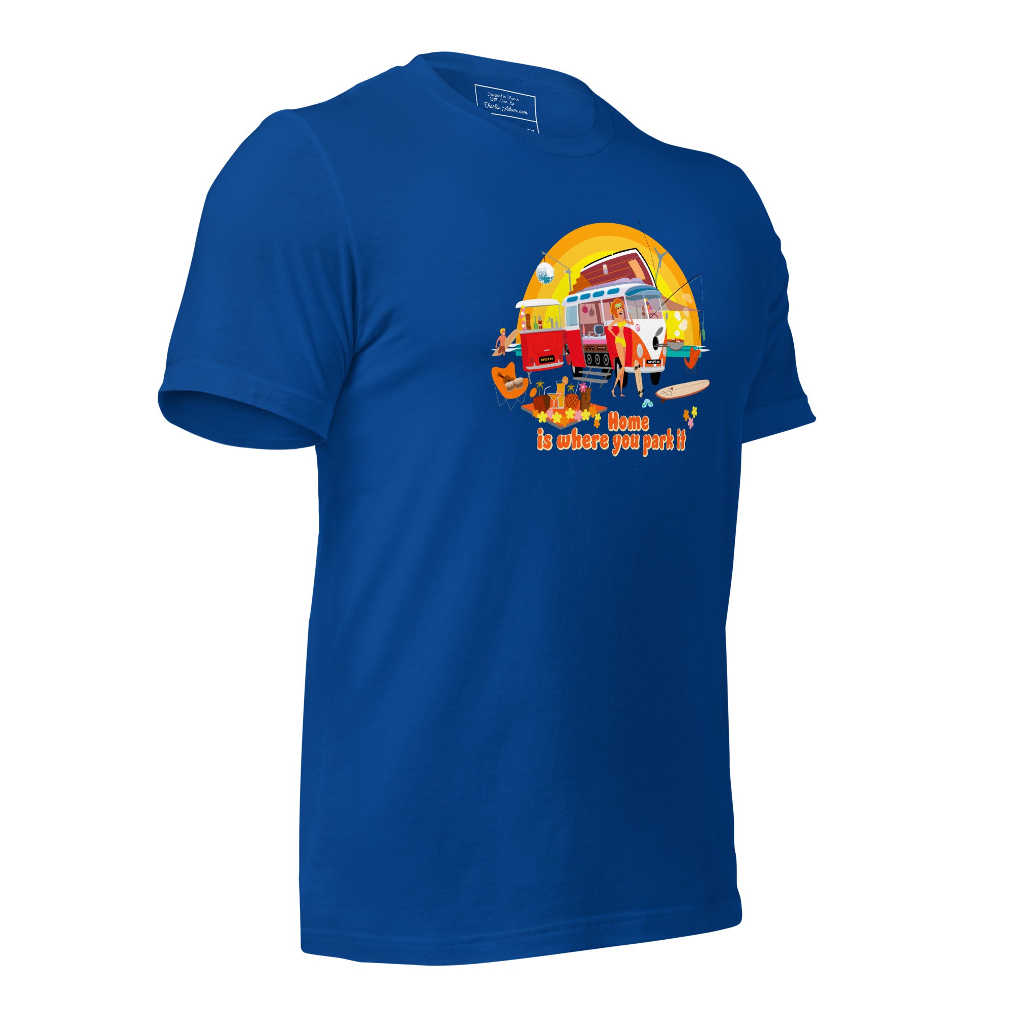 Unisex cotton t-shirt Ultra Combi on dark colors