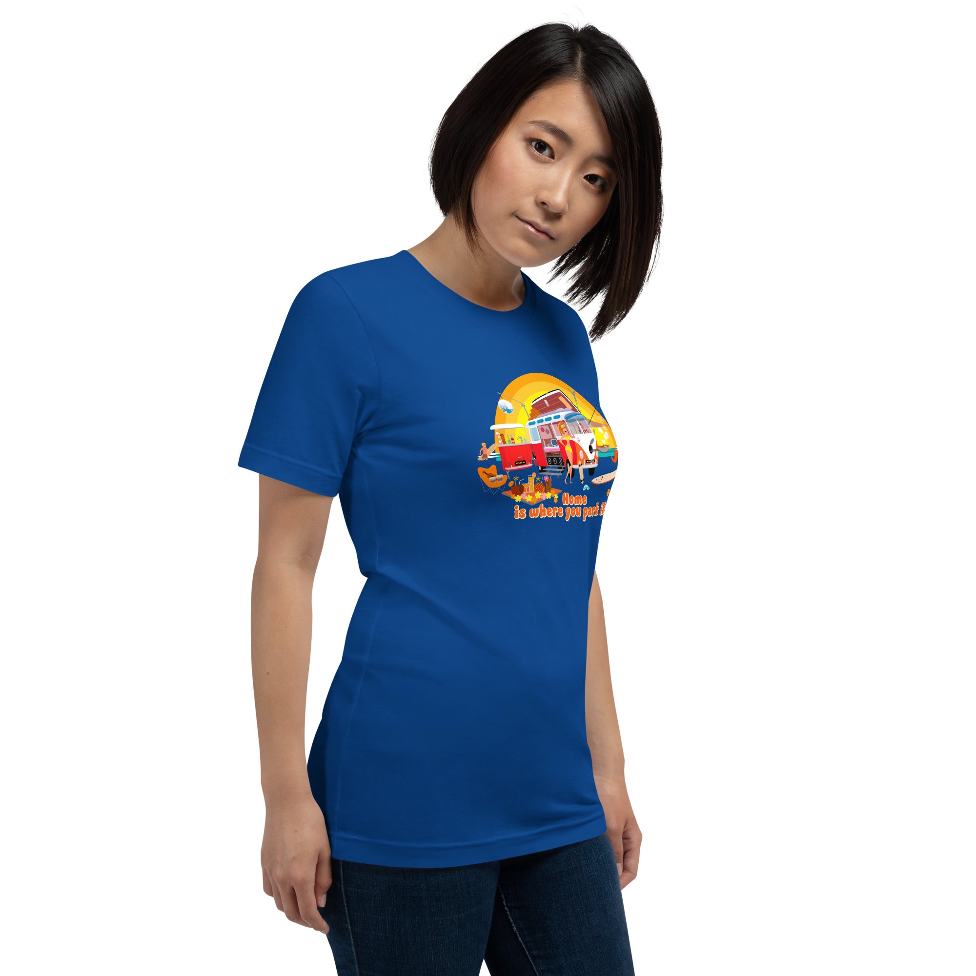 Unisex cotton t-shirt Ultra Combi on dark colors