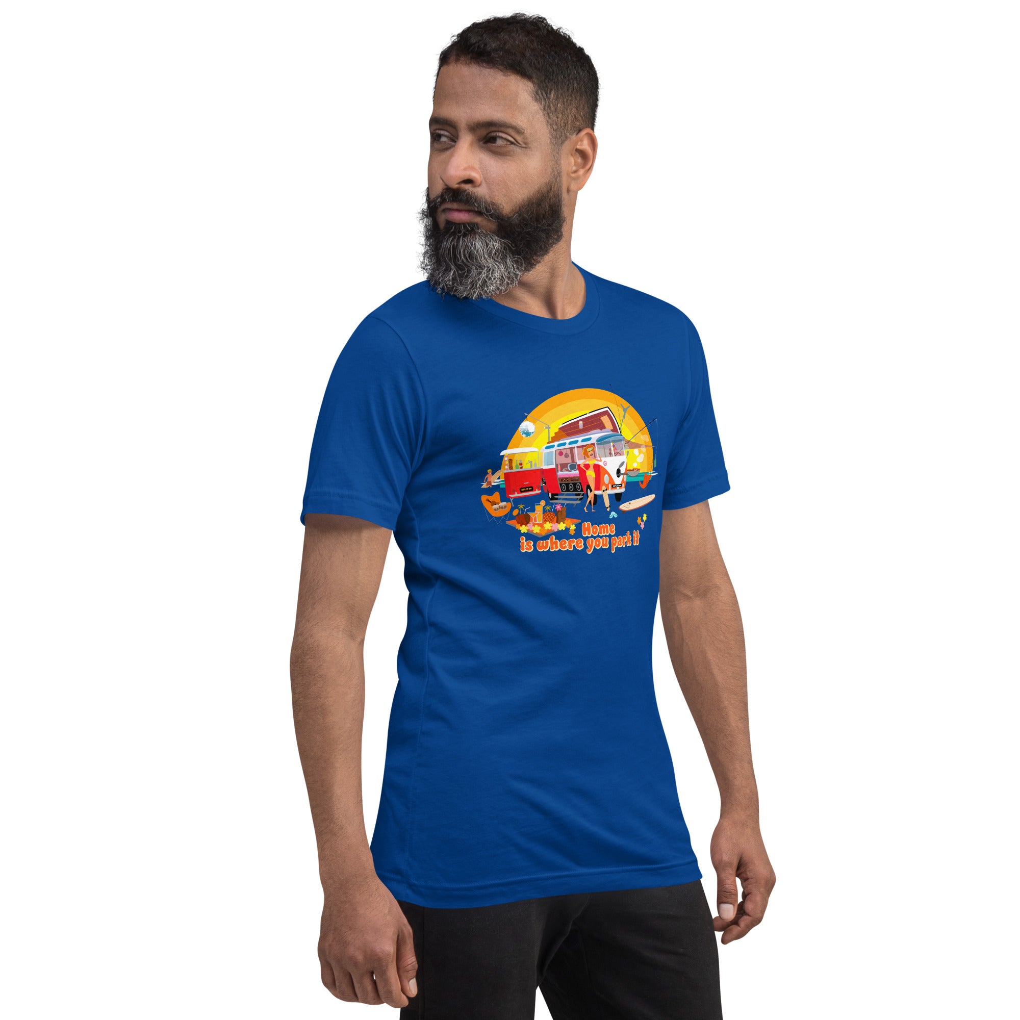 Unisex cotton t-shirt Ultra Combi on dark colors