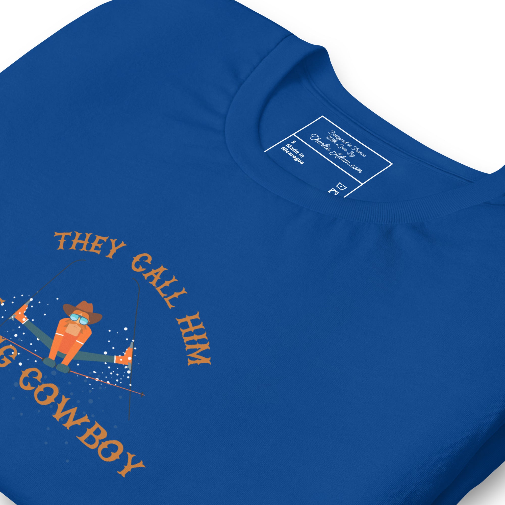 T-shirt en coton unisexe Hot Dogger sur couleurs foncées