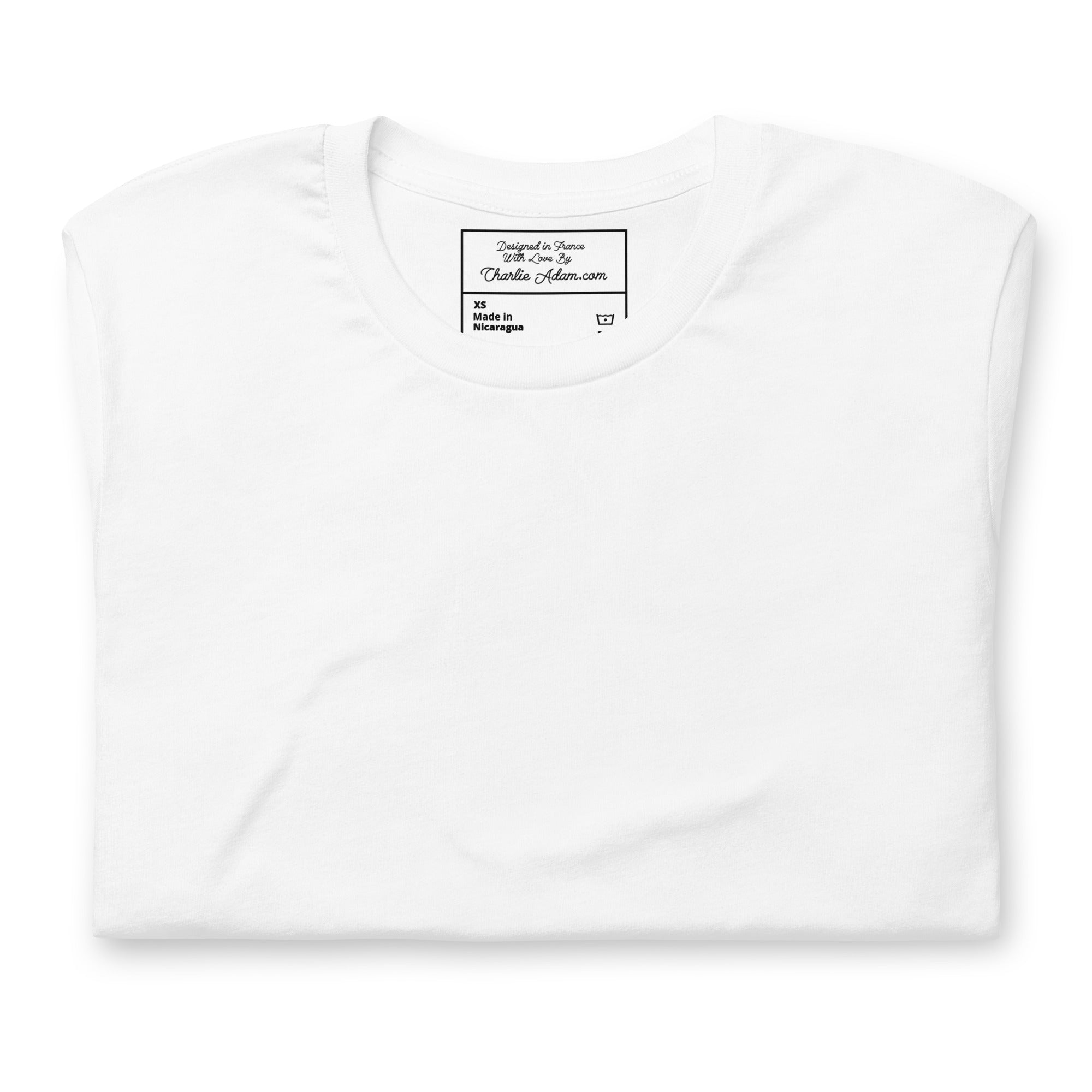 Unisex t-shirt Oh Bonne Mer 1 large printed pattern (back)