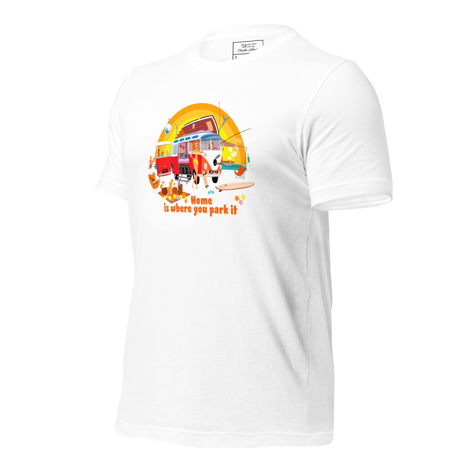 Unisex cotton t-shirt Ultra Combi on light colors