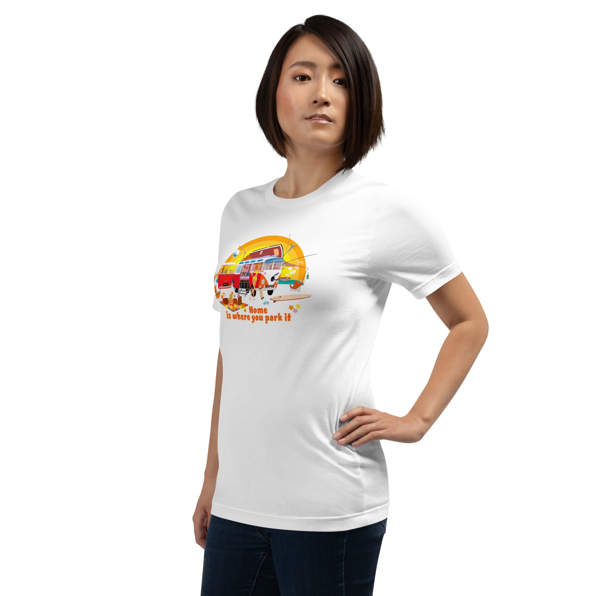 Unisex cotton t-shirt Ultra Combi on light colors