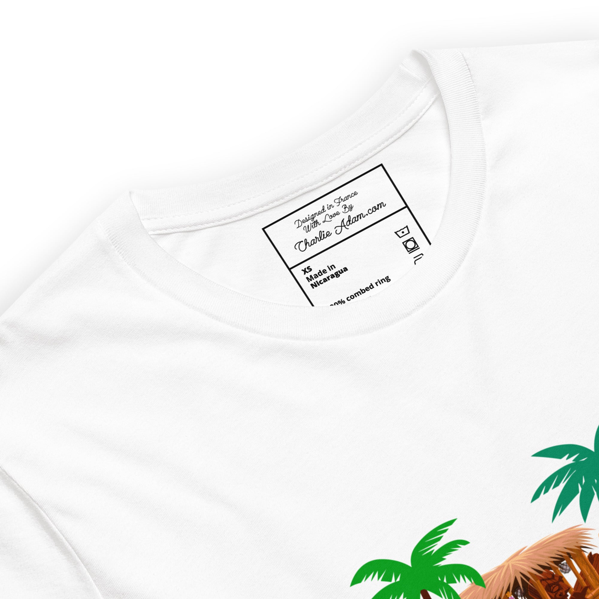 Unisex t-shirt Tiki Kombi on light colors