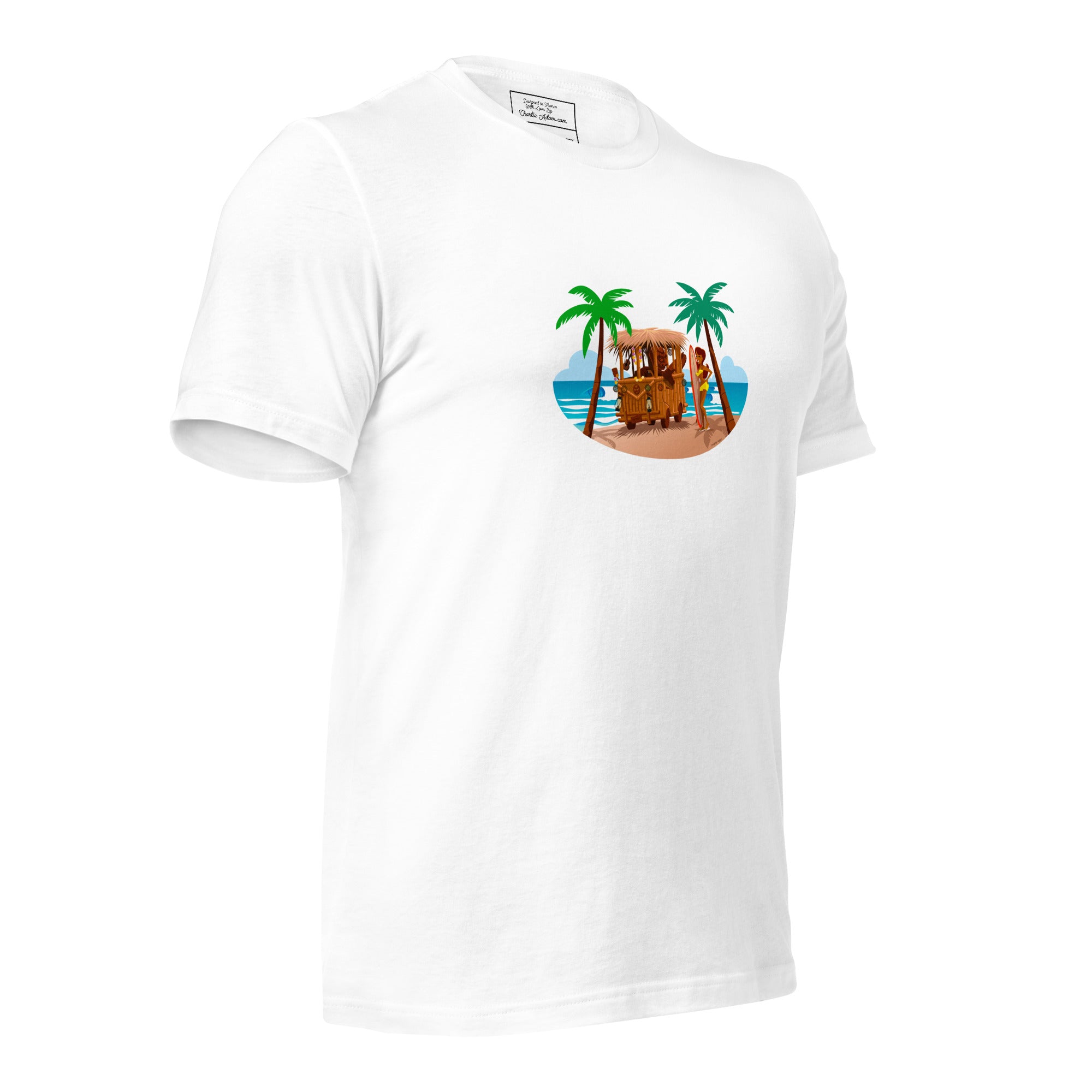 Unisex t-shirt Tiki Kombi on light colors