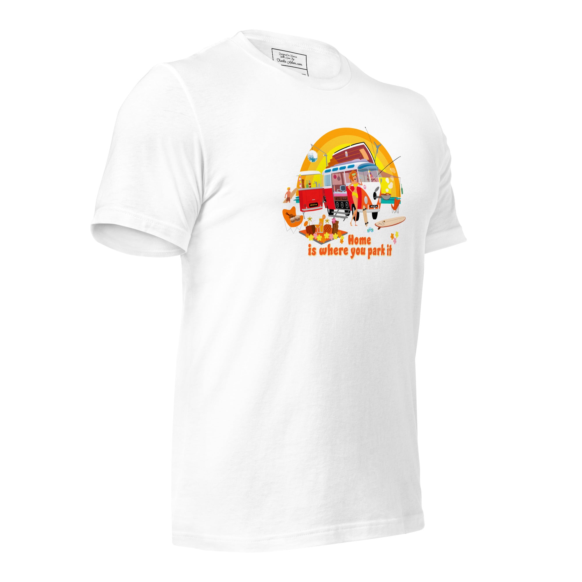 Unisex cotton t-shirt Ultra Combi on light colors